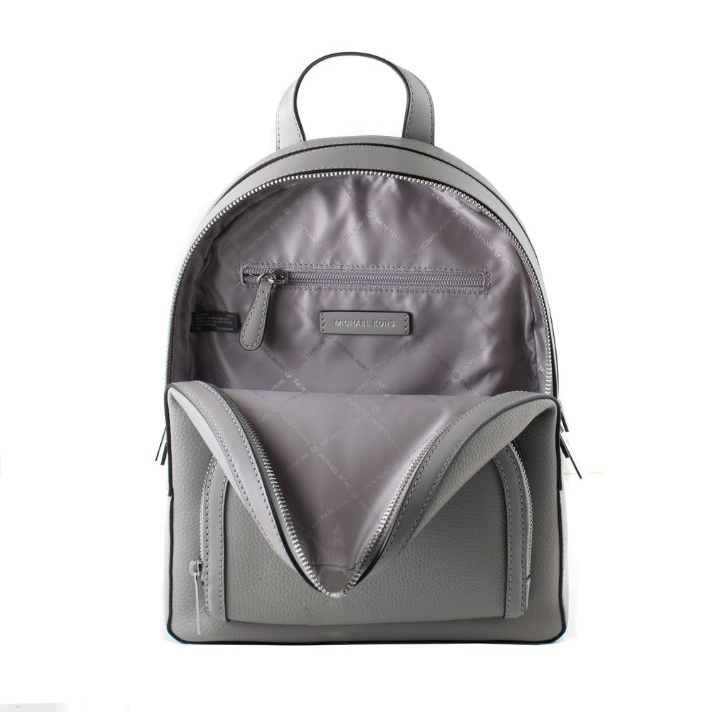 Michael Kors Gray Leather Backpack Michael Kors Gray Leather Backpack - Image 3