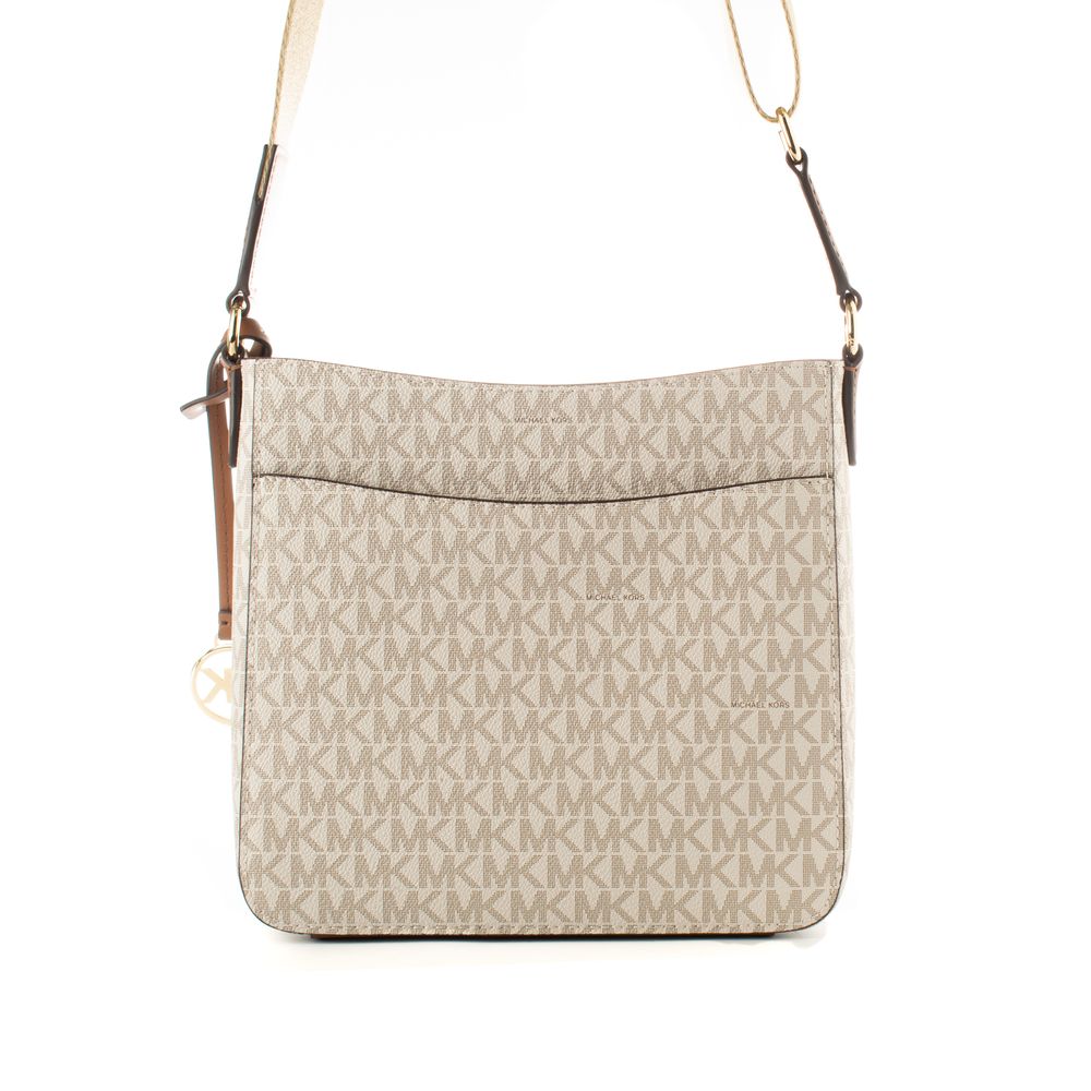 Michael Kors Beige Canvas Crossbody Bag Michael Kors Beige Canvas Crossbody Bag - Image 2