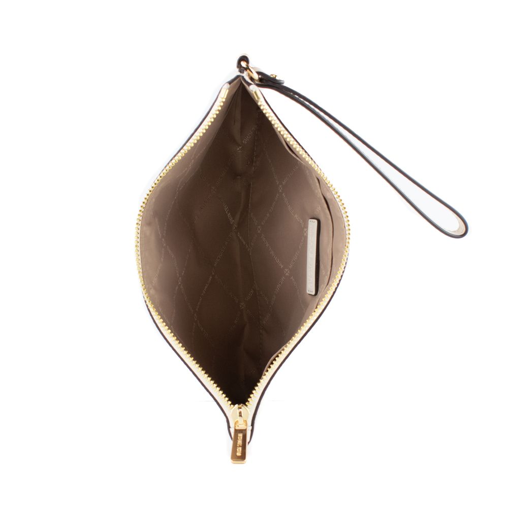 Michael Kors Beige Leather Clutch Bag Michael Kors Beige Leather Clutch Bag - Image 3