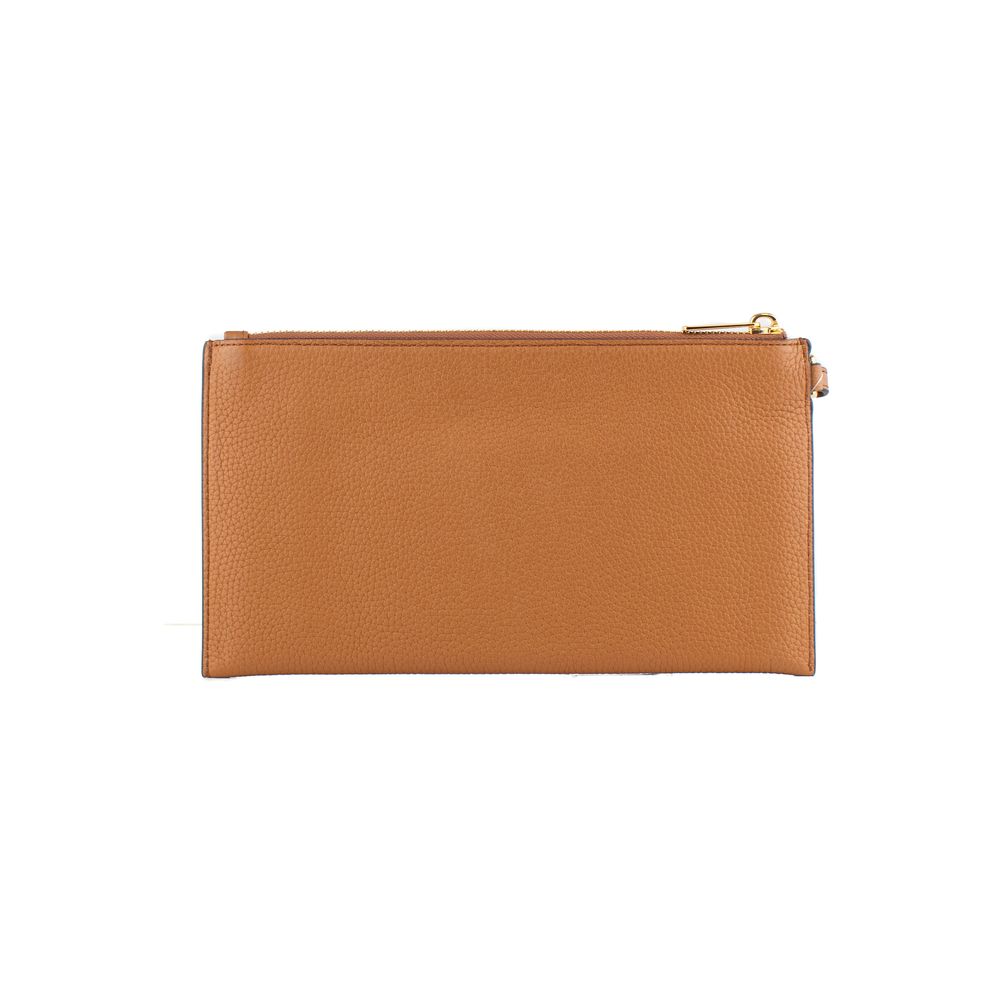 Michael Kors Brown Leather Clutch Bag Michael Kors Brown Leather Clutch Bag - Image 2