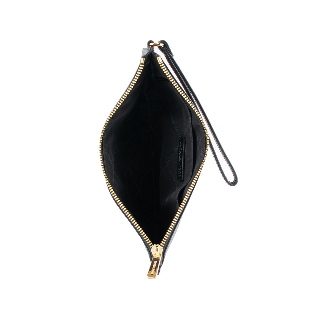 Michael Kors Black Leather Clutch Bag Michael Kors Black Leather Clutch Bag - Image 3