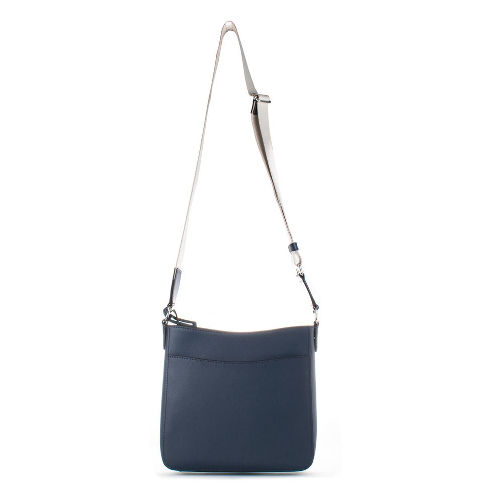 Michael Kors Blue Canvas Crossbody Bag Michael Kors Blue Canvas Crossbody Bag - Image 2