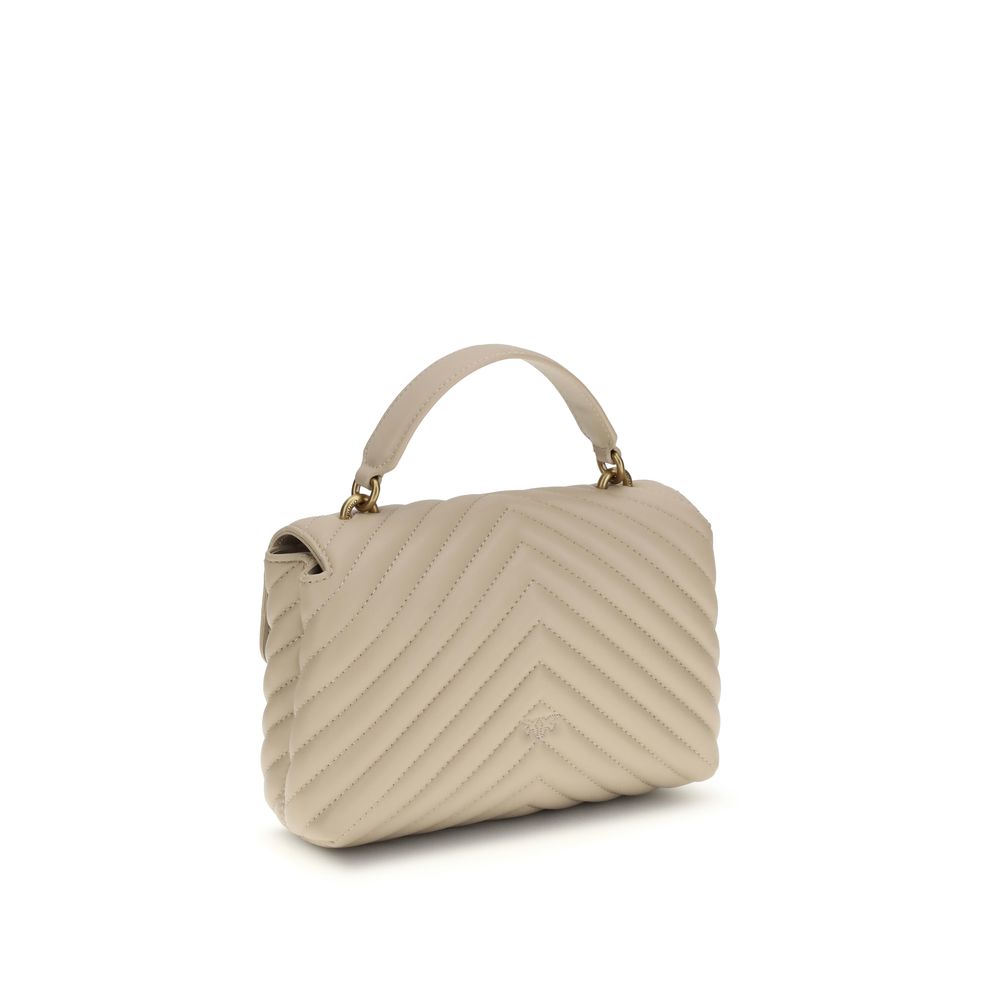 PINKO Beige Calf Leather Bos Taurus Handbag PINKO Beige Calf Leather Bos Taurus Handbag - Image 3