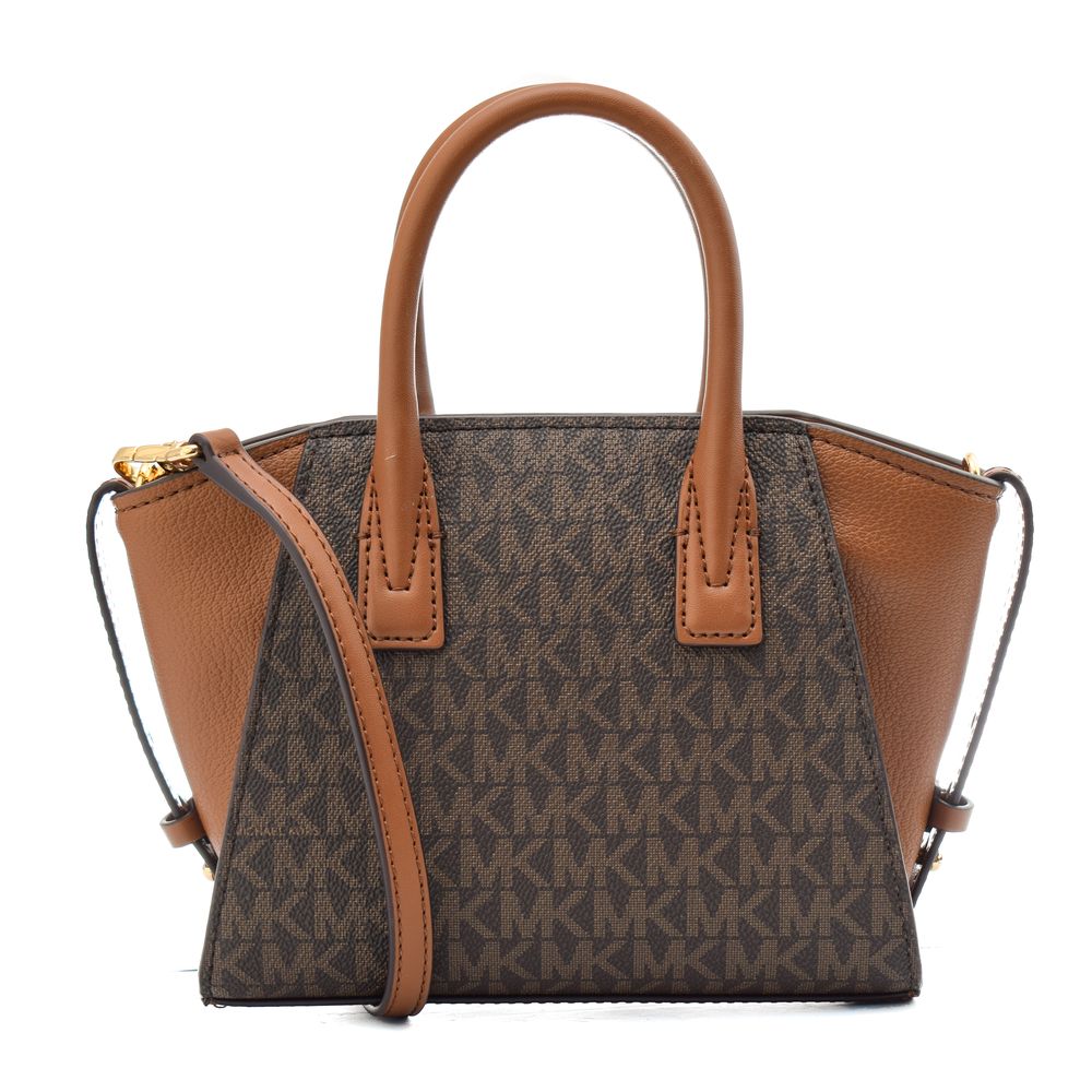 Michael Kors Brown Canvas Handbag Michael Kors Brown Canvas Handbag - Image 2