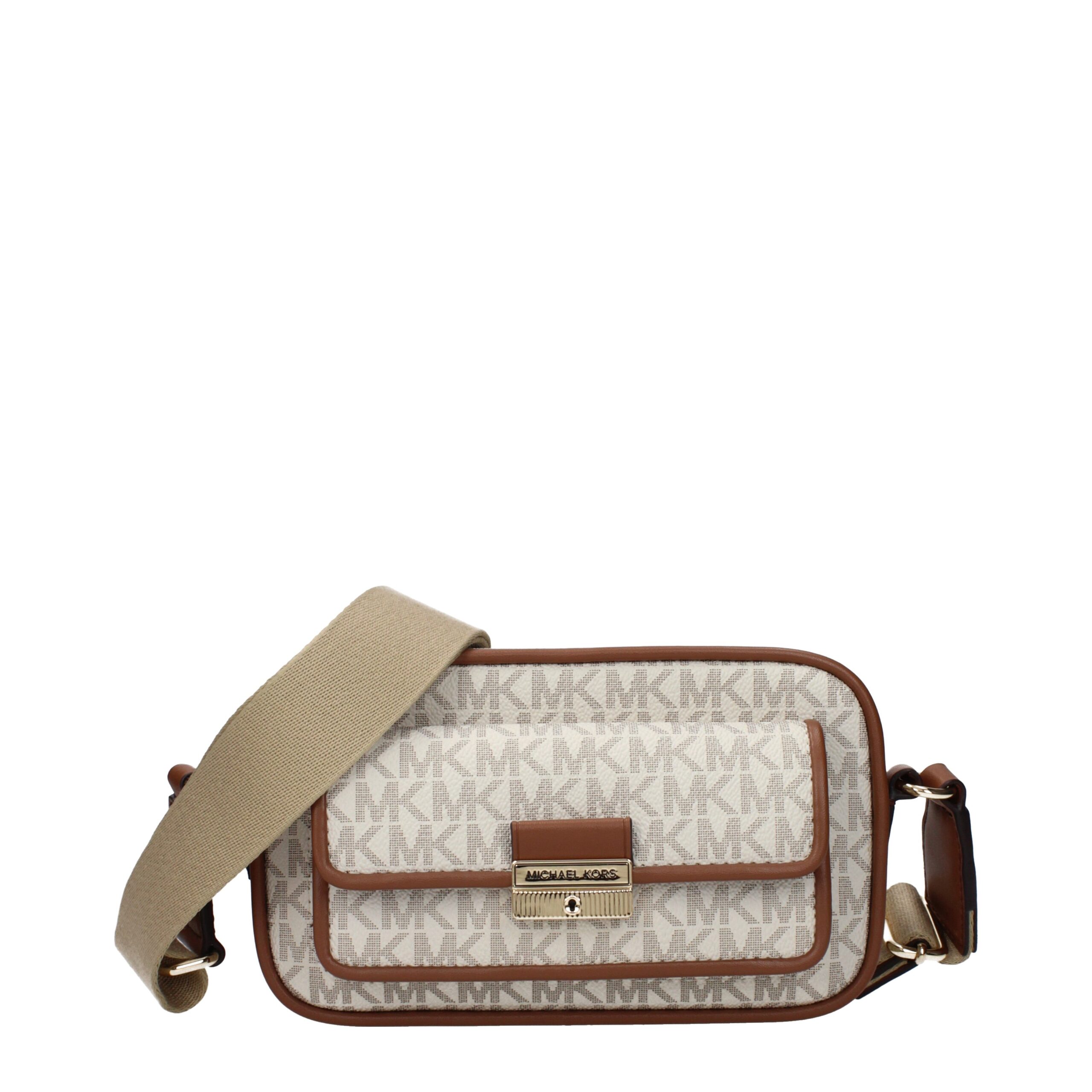 Michael Kors Beige Fabric Crossbody Bag Michael Kors Beige Fabric Crossbody Bag