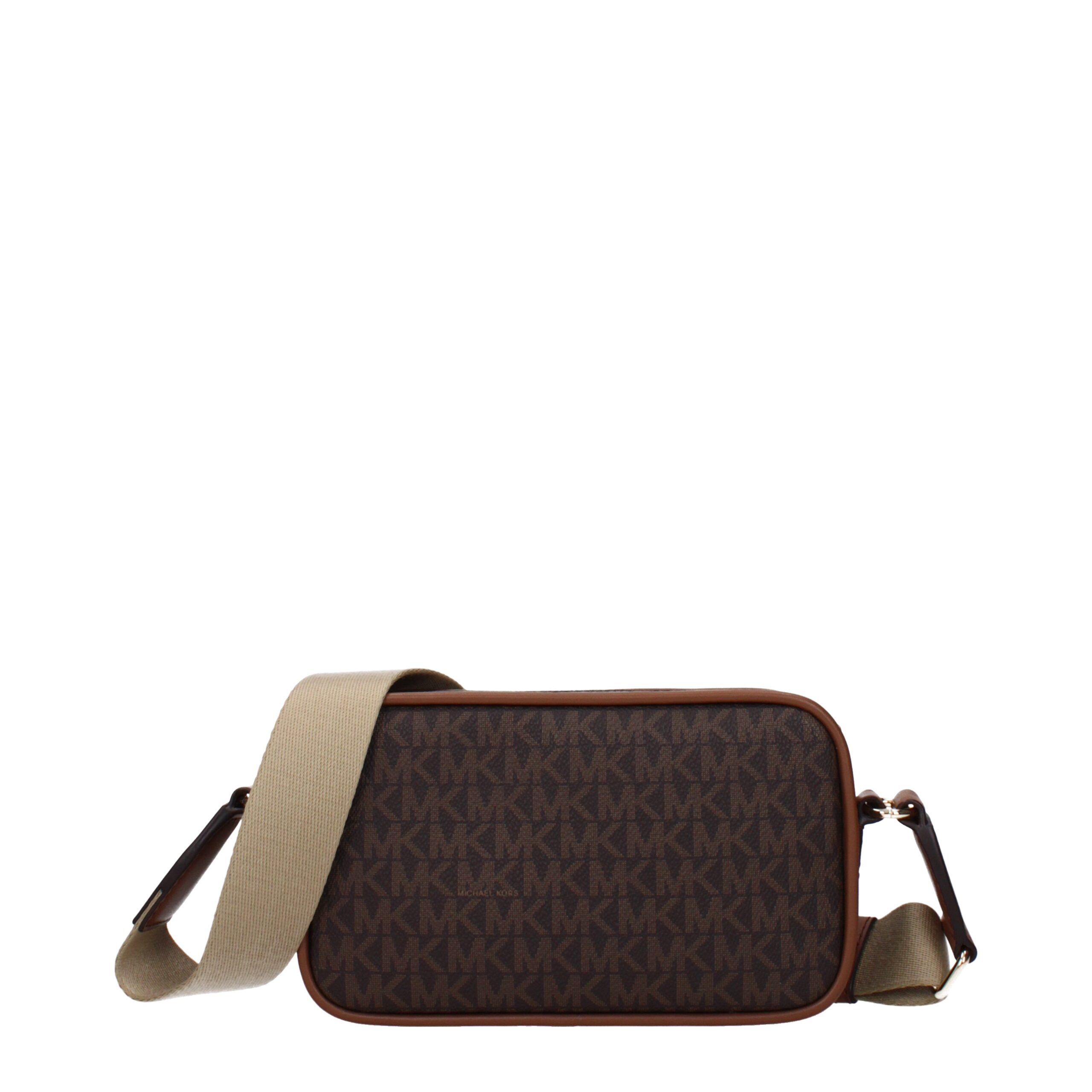 Michael Kors Brown Fabric Crossbody Bag Michael Kors Brown Fabric Crossbody Bag - Image 3