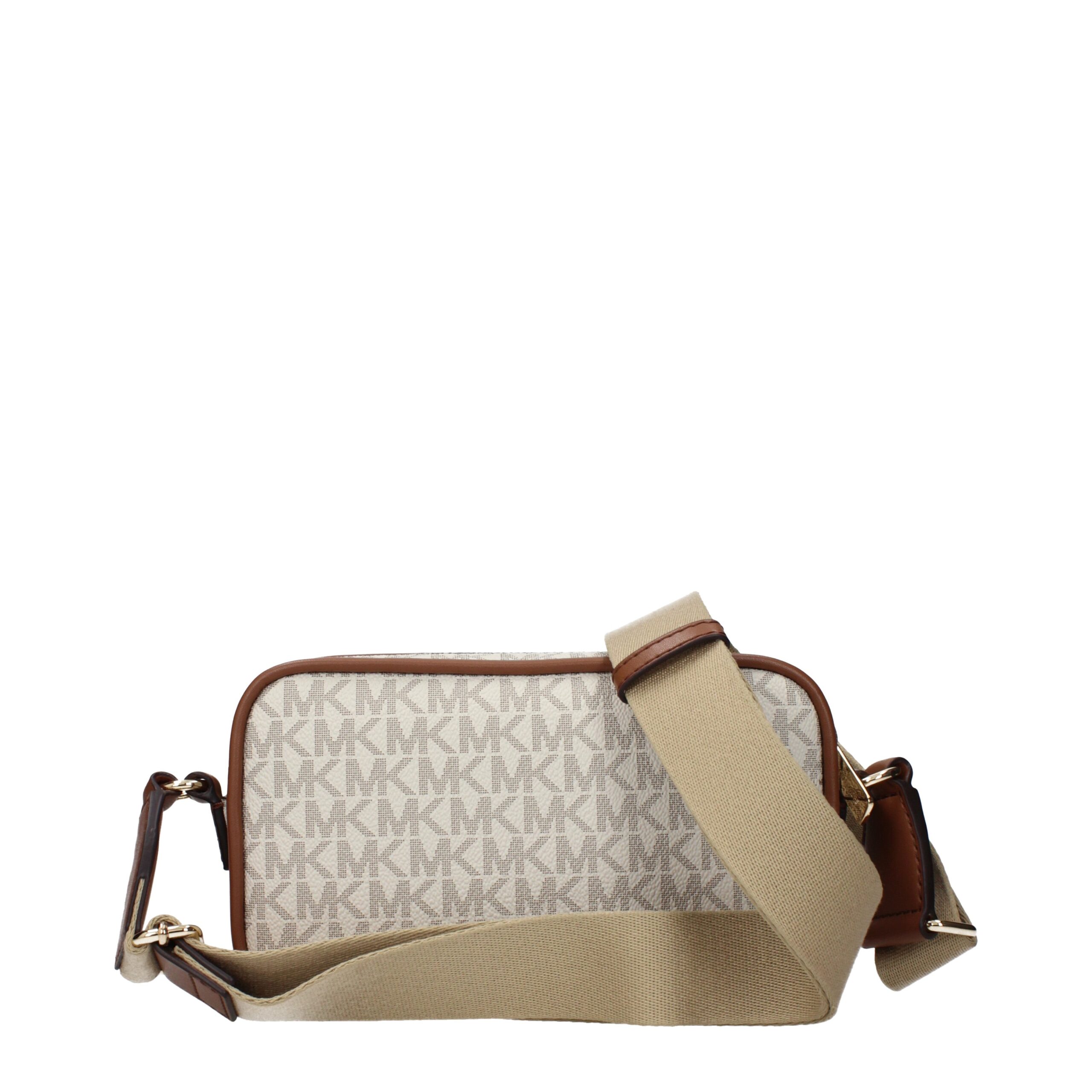 Michael Kors Beige Fabric Crossbody Bag Michael Kors Beige Fabric Crossbody Bag - Image 3