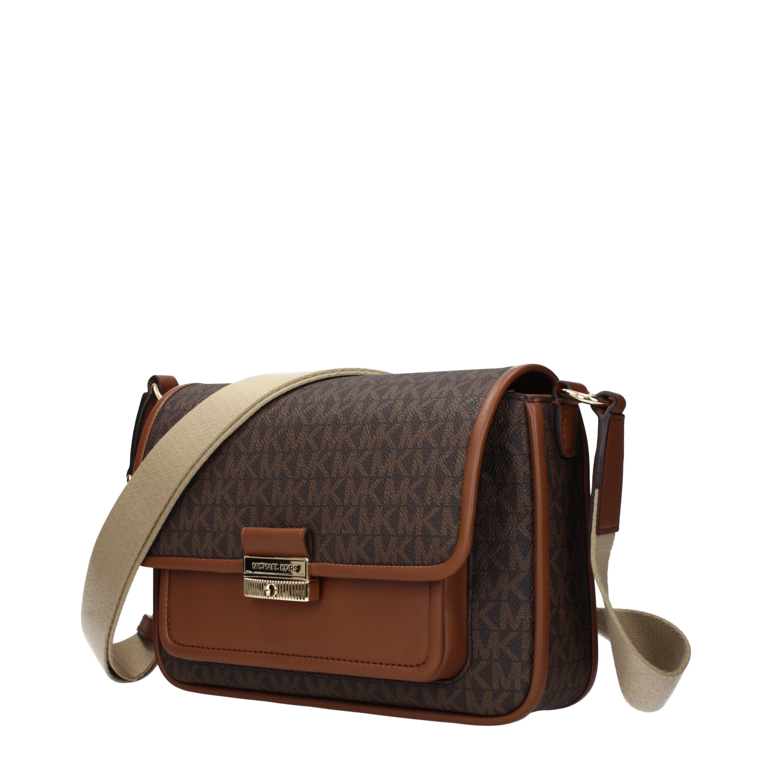 Michael Kors Brown Fabric Crossbody Bag Michael Kors Brown Fabric Crossbody Bag - Image 2