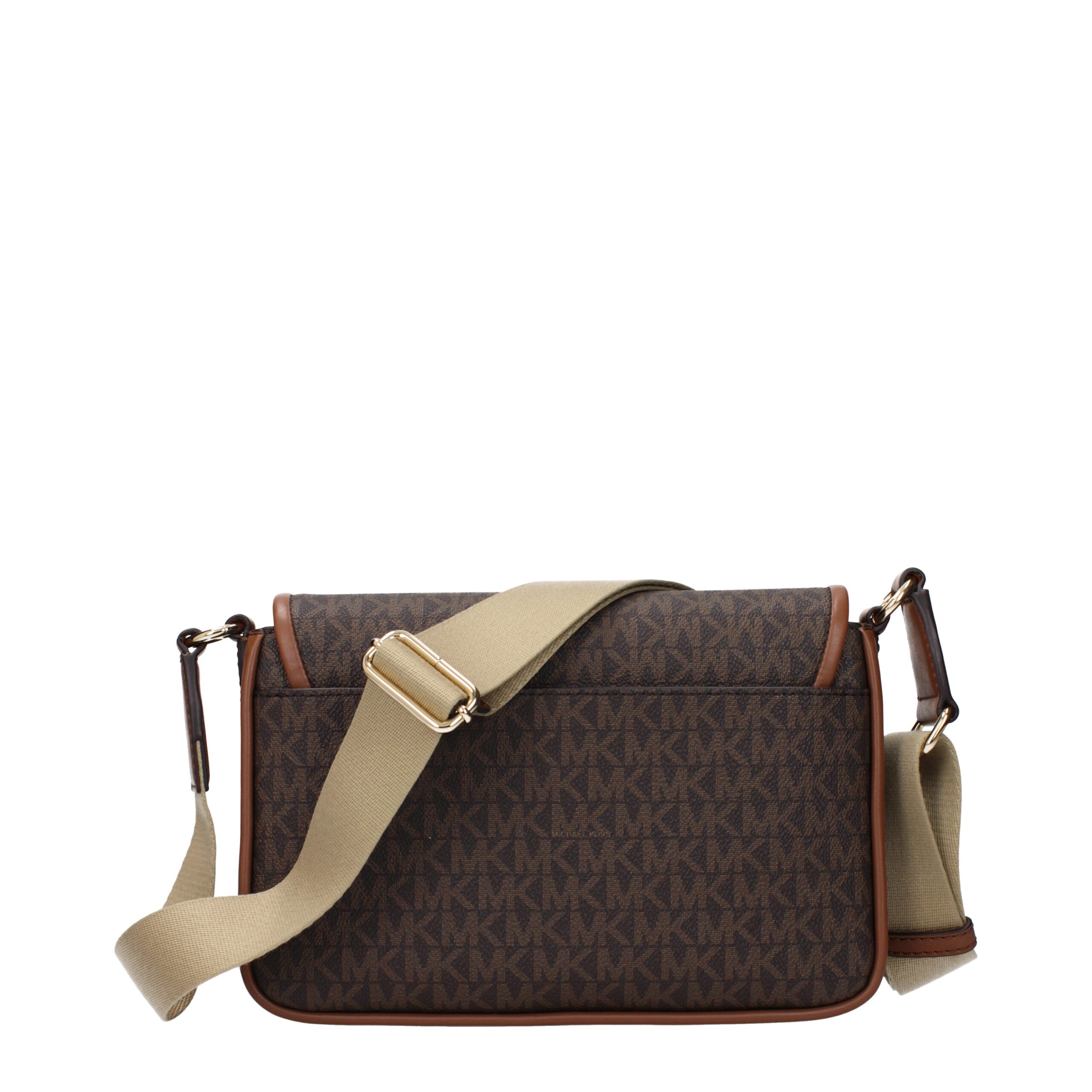 Michael Kors Brown Fabric Crossbody Bag Michael Kors Brown Fabric Crossbody Bag - Image 3