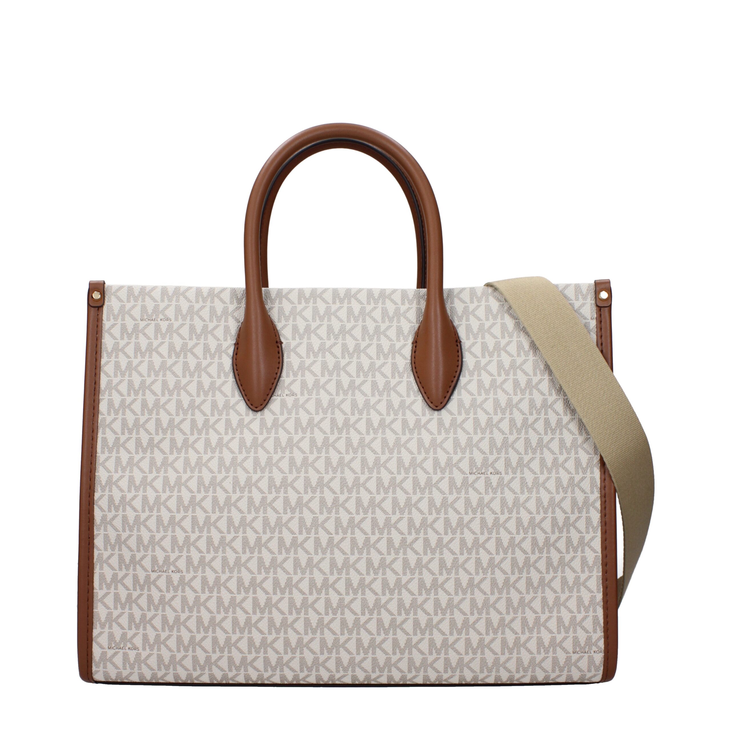 Michael Kors Beige Fabric Handbag Michael Kors Beige Fabric Handbag - Image 3