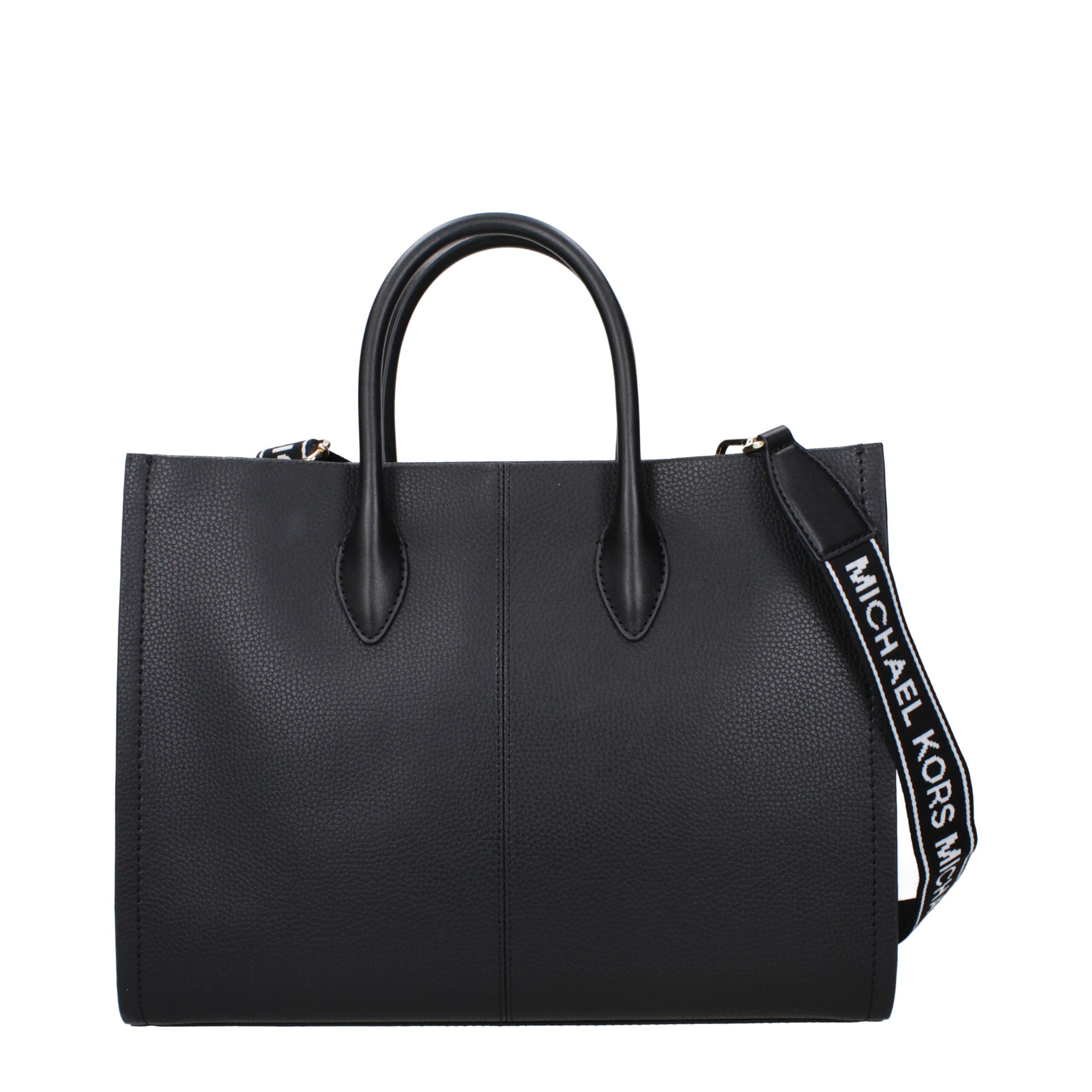 Michael Kors Black Leather Handbag Michael Kors Black Leather Handbag - Image 3