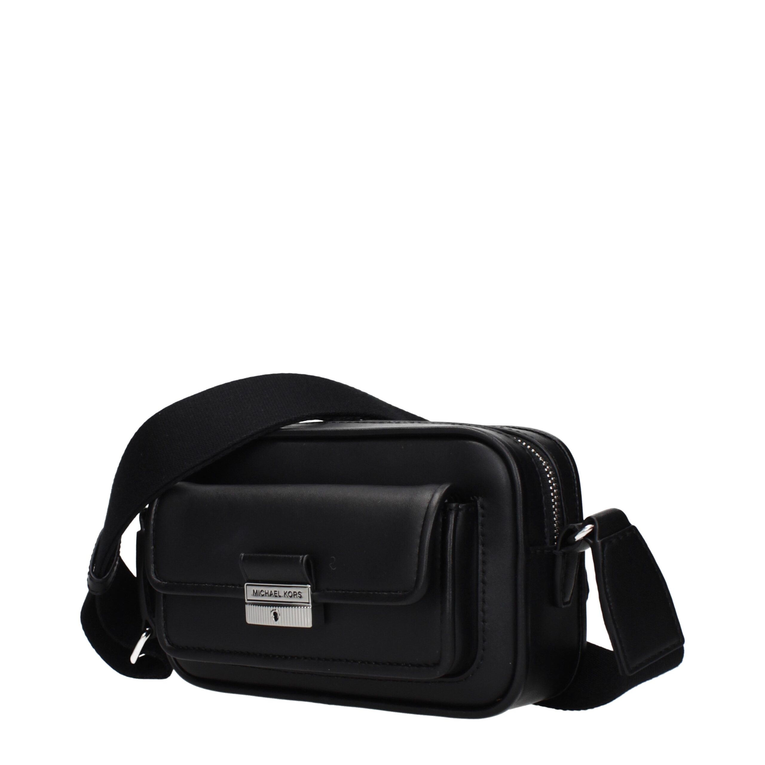 Michael Kors Black Leather Crossbody Bag Michael Kors Black Leather Crossbody Bag - Image 2