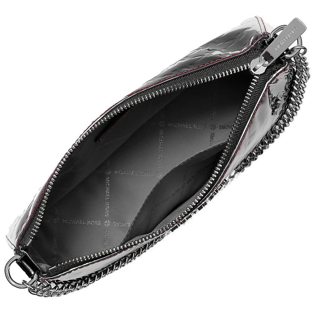 Michael Kors Black Canvas Clutch Bag Michael Kors Black Canvas Clutch Bag - Image 2