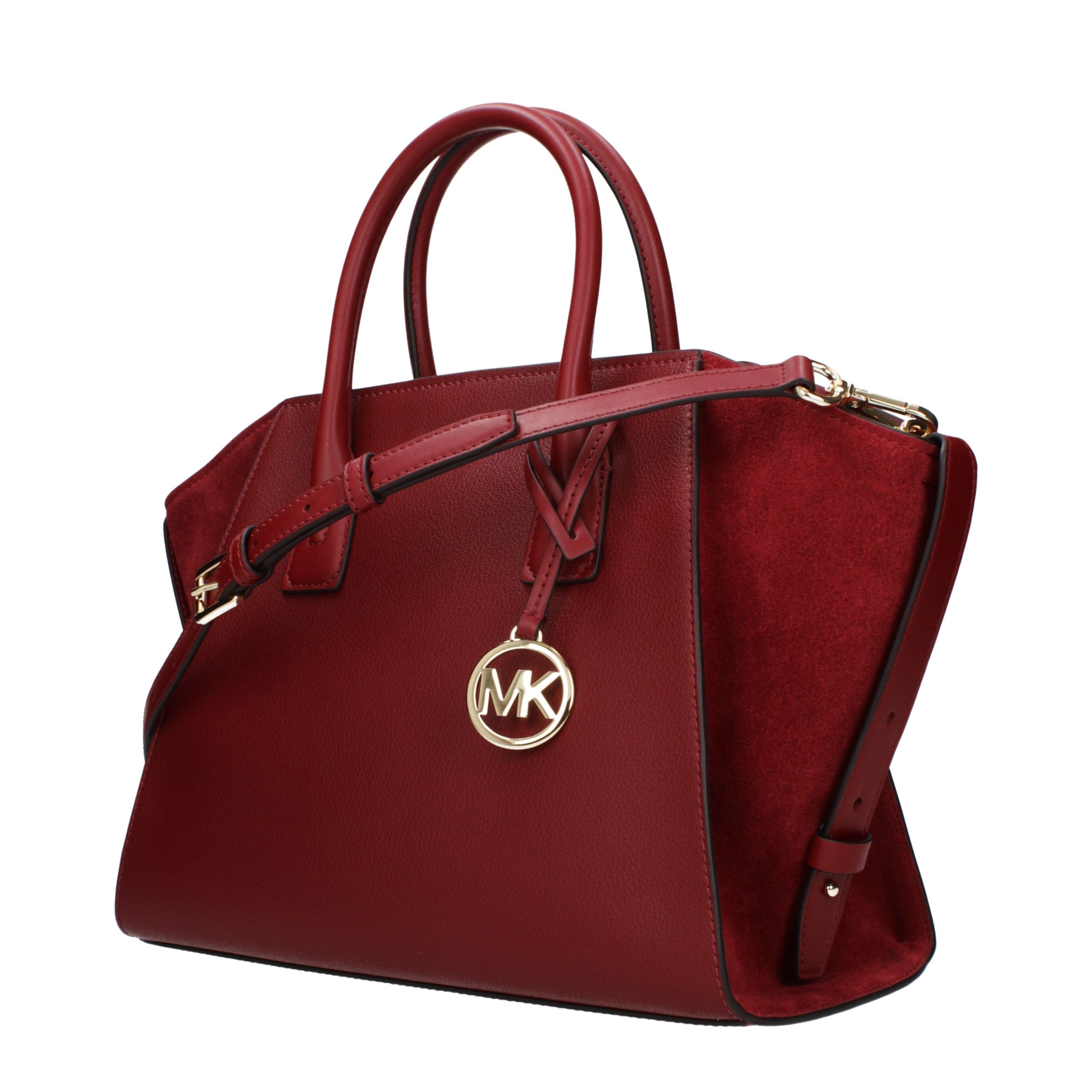 Michael Kors Red Leather Handbag Michael Kors Red Leather Handbag - Image 2