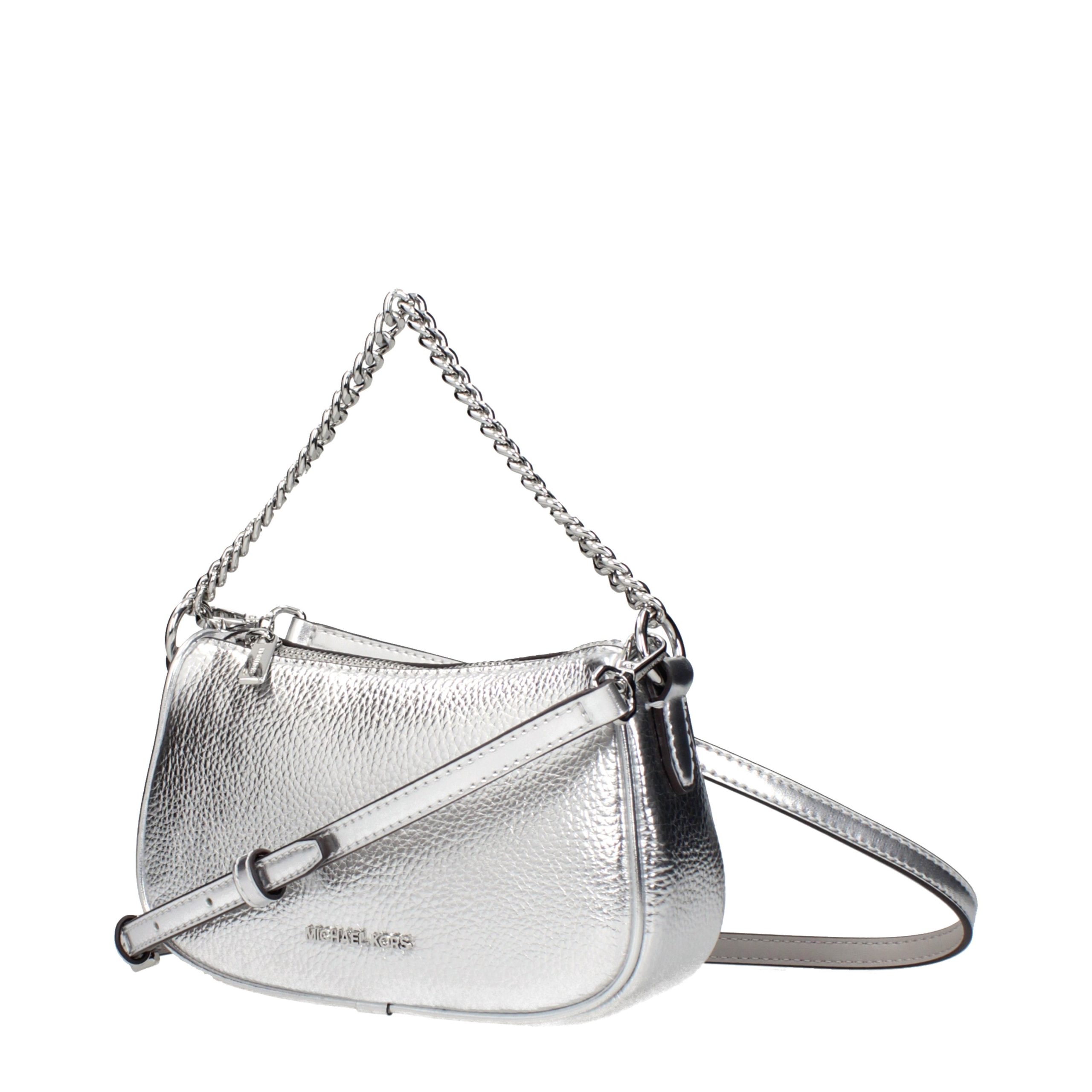 Michael Kors Gray Leather Handbag Michael Kors Gray Leather Handbag - Image 2