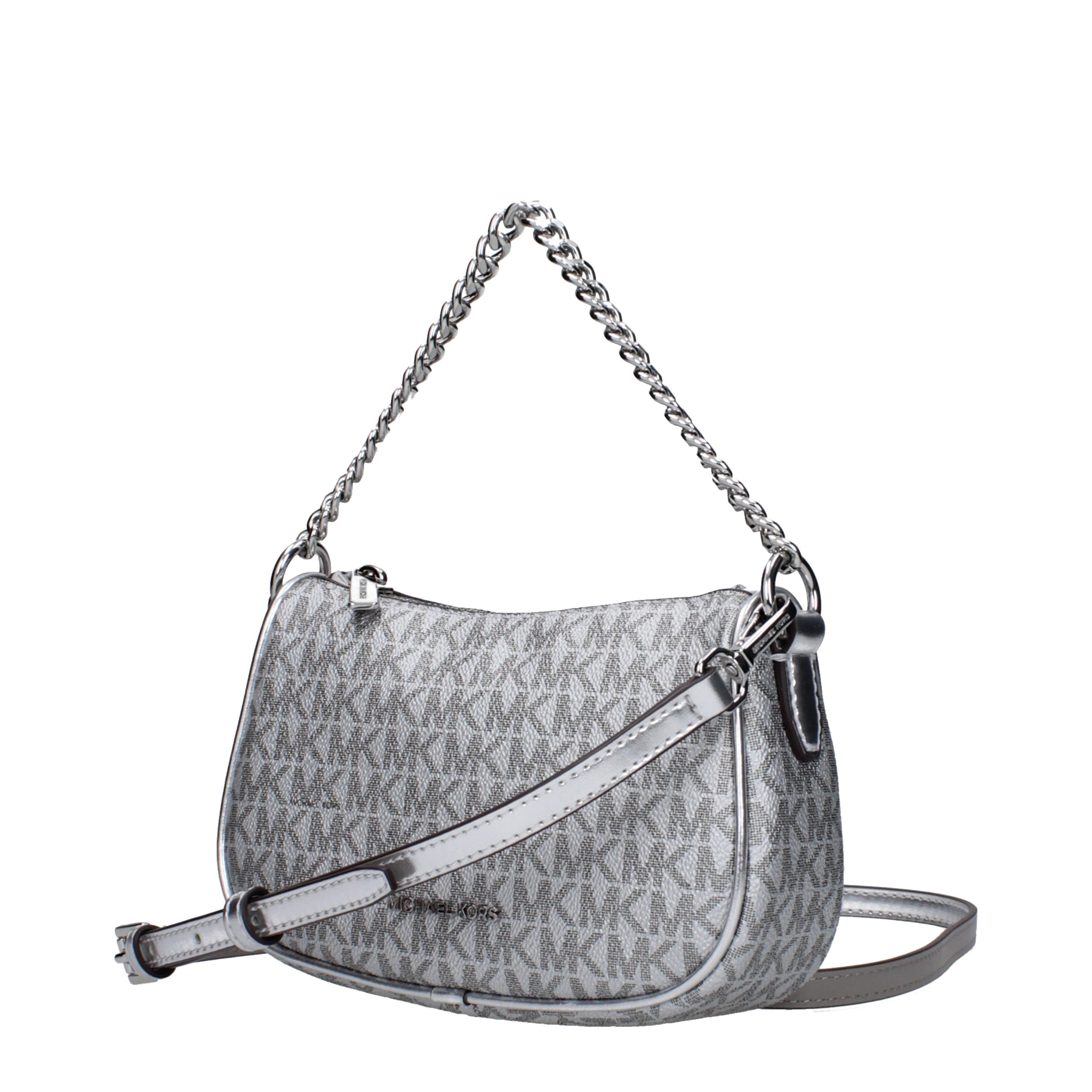 Michael Kors Gray Fabric Handbag Michael Kors Gray Fabric Handbag - Image 2
