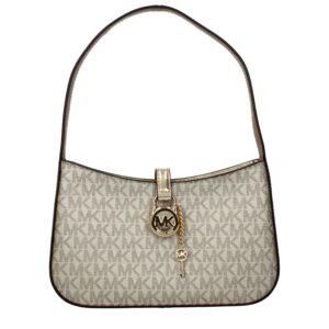 Michael Kors pilka tekstilinė rankinė