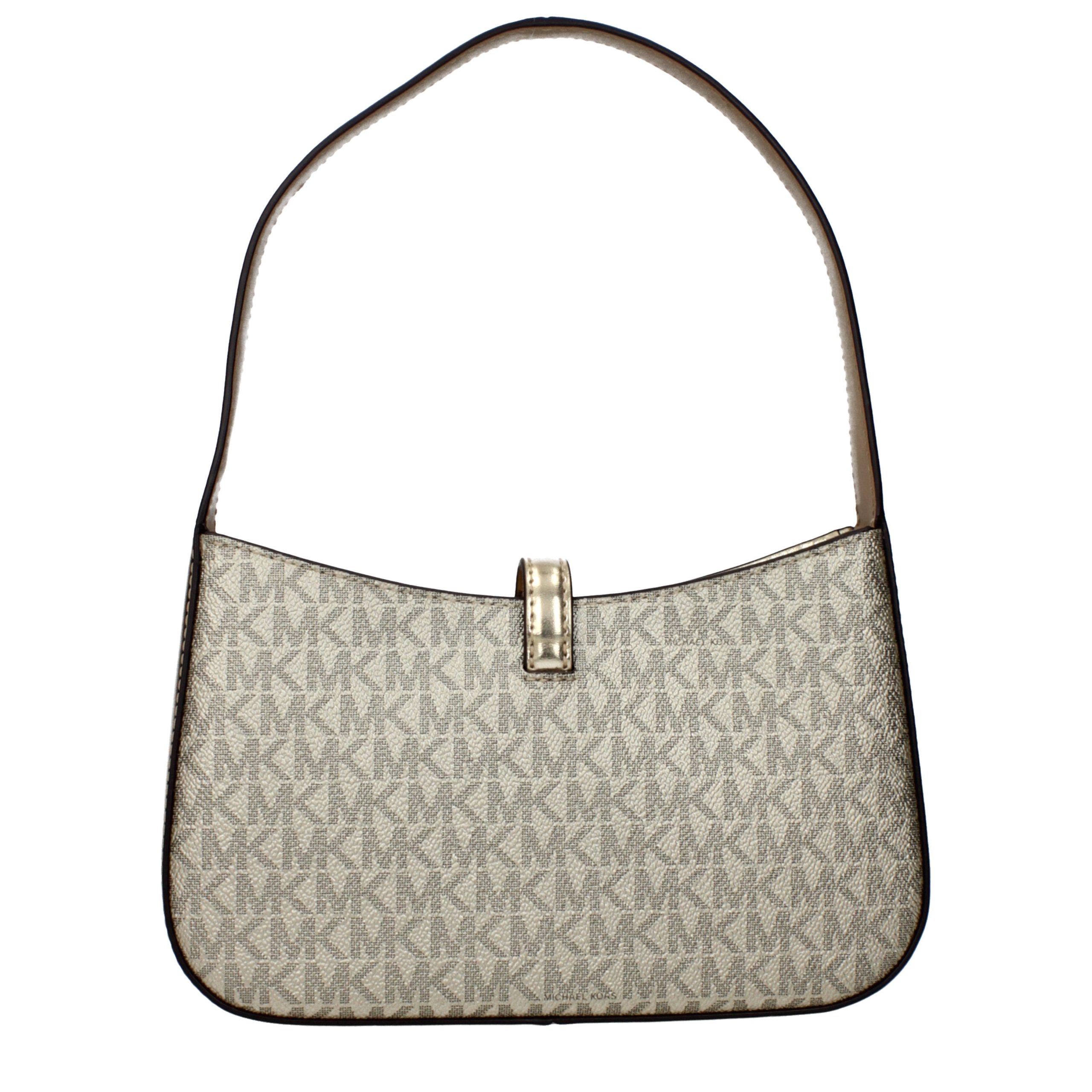 Michael Kors Gold Fabric Handbag Michael Kors Gold Fabric Handbag - Image 3