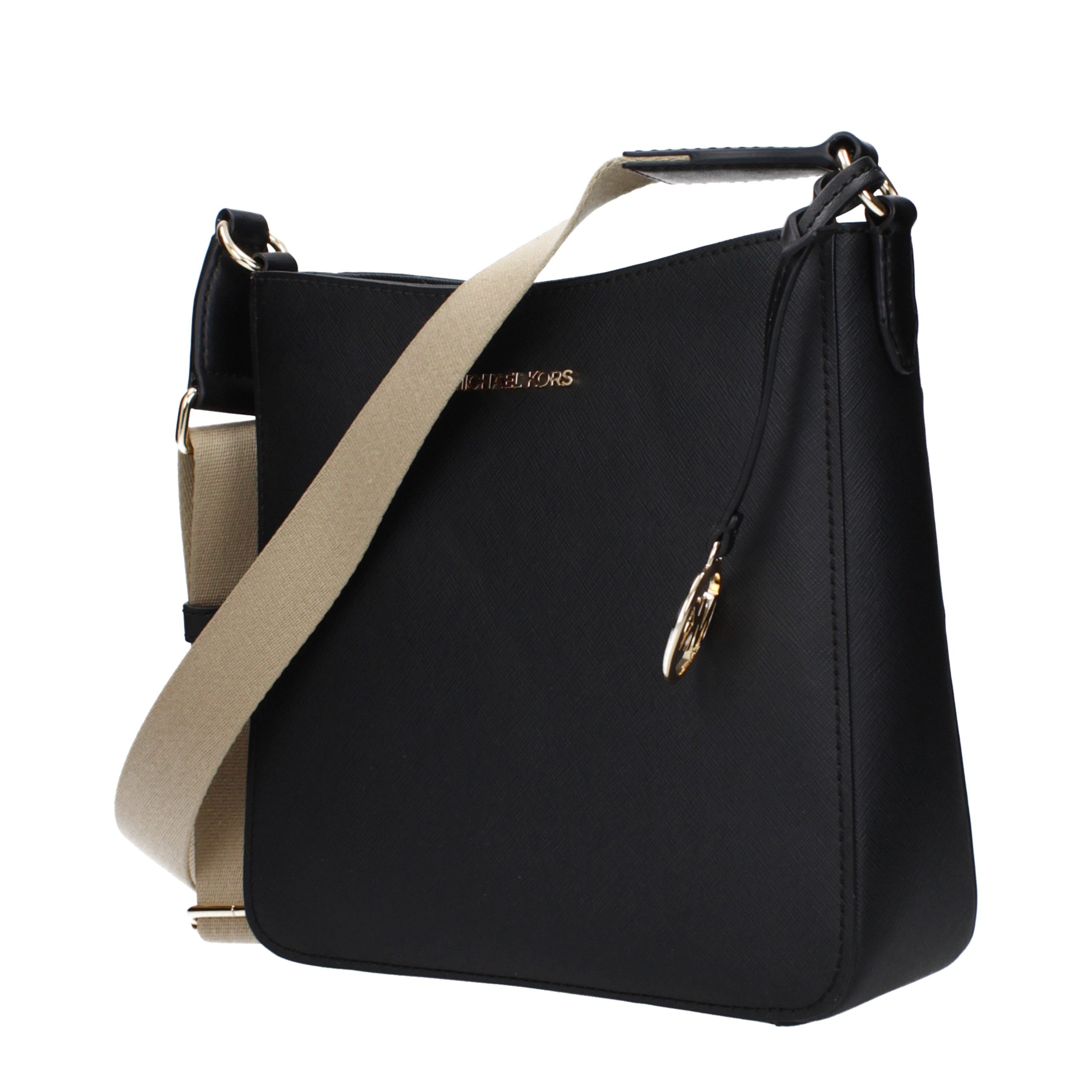 Michael Kors Black Leather Crossbody Bag Michael Kors Black Leather Crossbody Bag - Image 2
