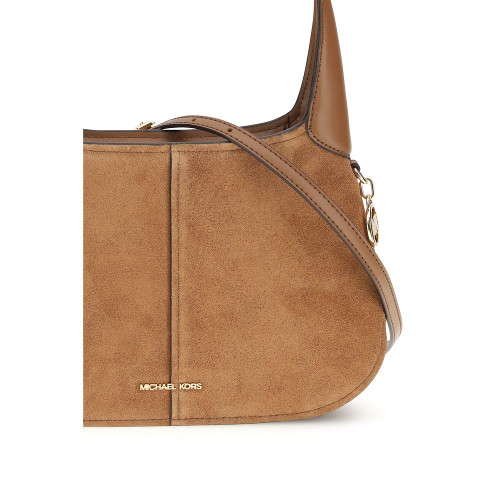 Michael Kors Beige Calf Leather Bos Taurus Shoulder Bag Michael Kors Beige Calf Leather Bos Taurus Shoulder Bag - Image 4