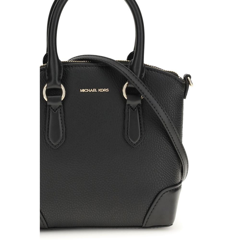Michael Kors Black Calf Leather Bos Taurus Handbag Michael Kors Black Calf Leather Bos Taurus Handbag - Image 4