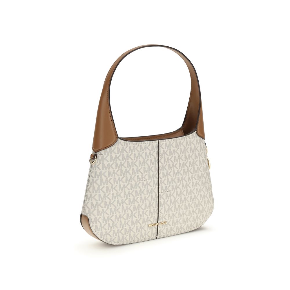 Michael Kors Beige Cotton Shoulder Bag Michael Kors Beige Cotton Shoulder Bag - Image 2