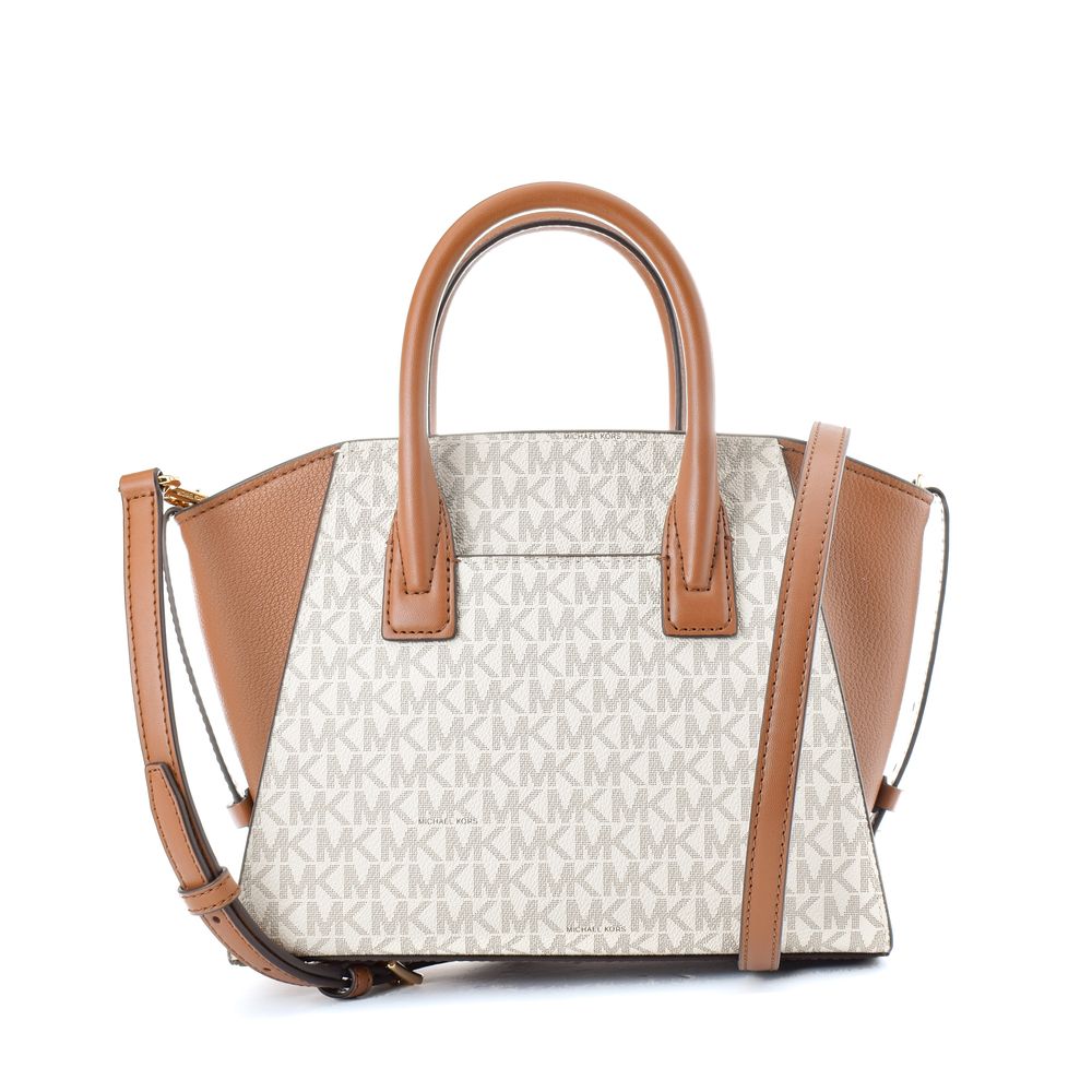 Michael Kors Beige Canvas Handbag Michael Kors Beige Canvas Handbag - Image 2