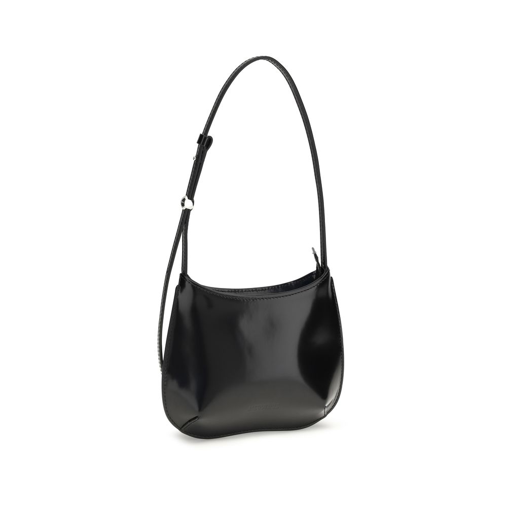 Jacquemus Black Calf Leather Bos Taurus Shoulder Bag Jacquemus Black Calf Leather Bos Taurus Shoulder Bag - Image 2