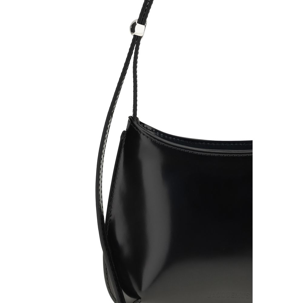 Jacquemus Black Calf Leather Bos Taurus Shoulder Bag Jacquemus Black Calf Leather Bos Taurus Shoulder Bag - Image 4