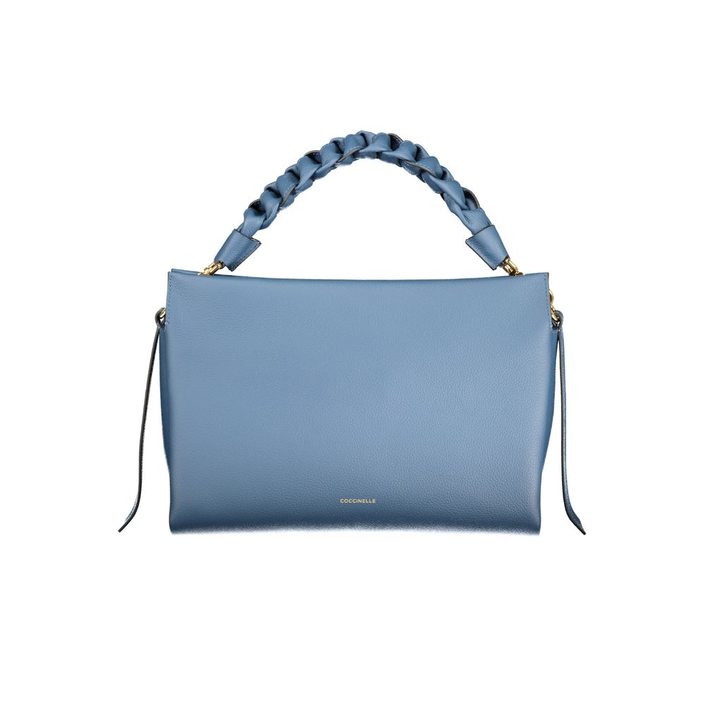 Coccinelle Blue Leather Women Handbag Coccinelle Blue Leather Women Handbag
