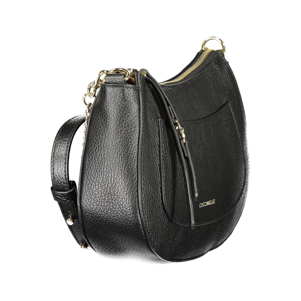 Coccinelle Nero Leather Women Handbag Coccinelle Nero Leather Women Handbag - Image 3