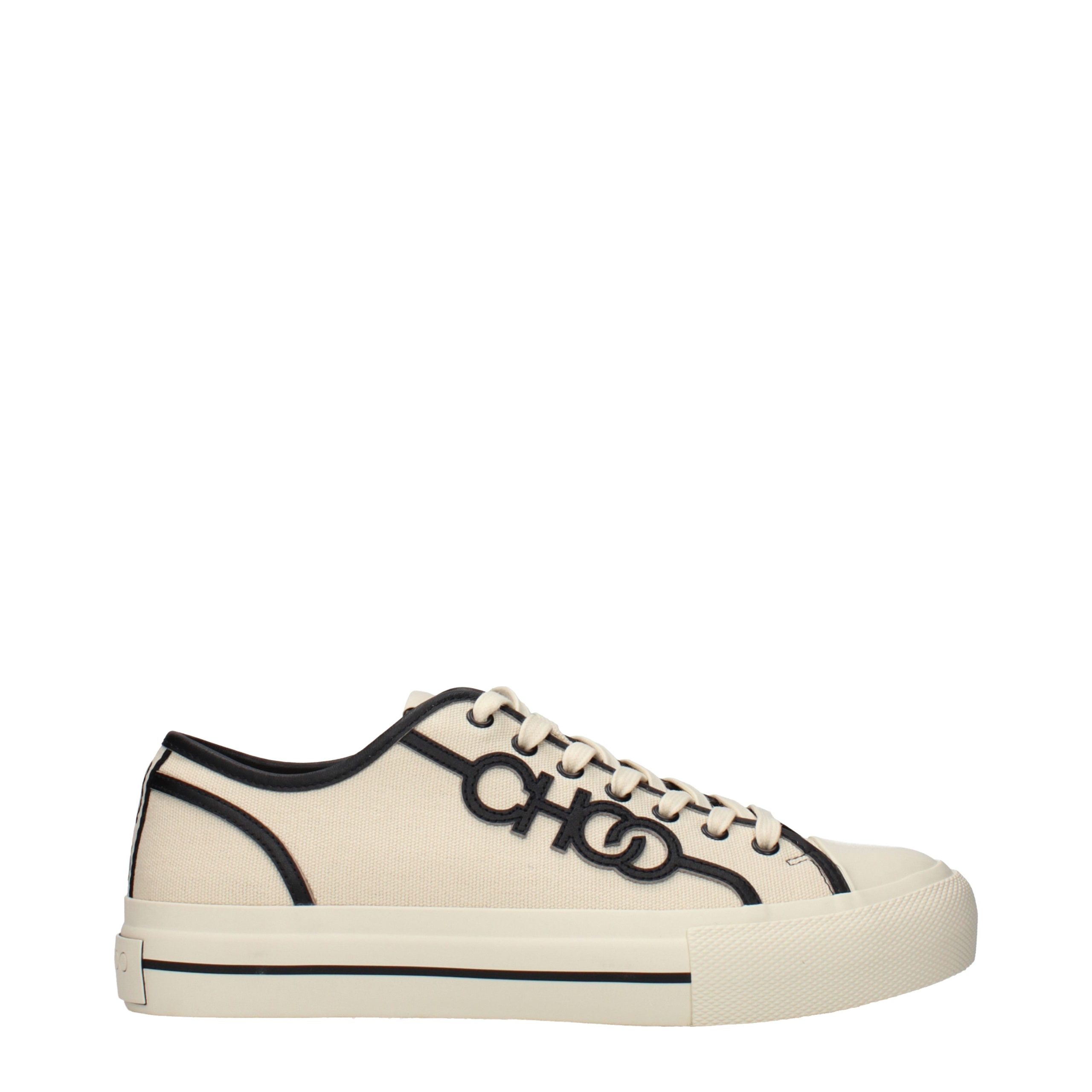 Jimmy Choo Beige Fabric Low Top Sneakers Jimmy Choo Beige Fabric Low Top Sneakers