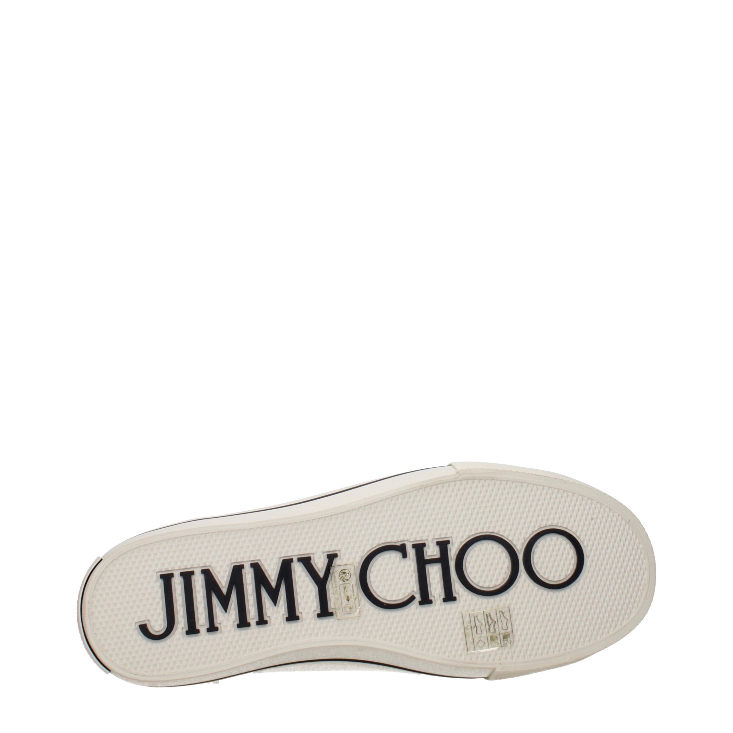 Jimmy Choo Beige Fabric Low Top Sneakers Jimmy Choo Beige Fabric Low Top Sneakers - Image 5