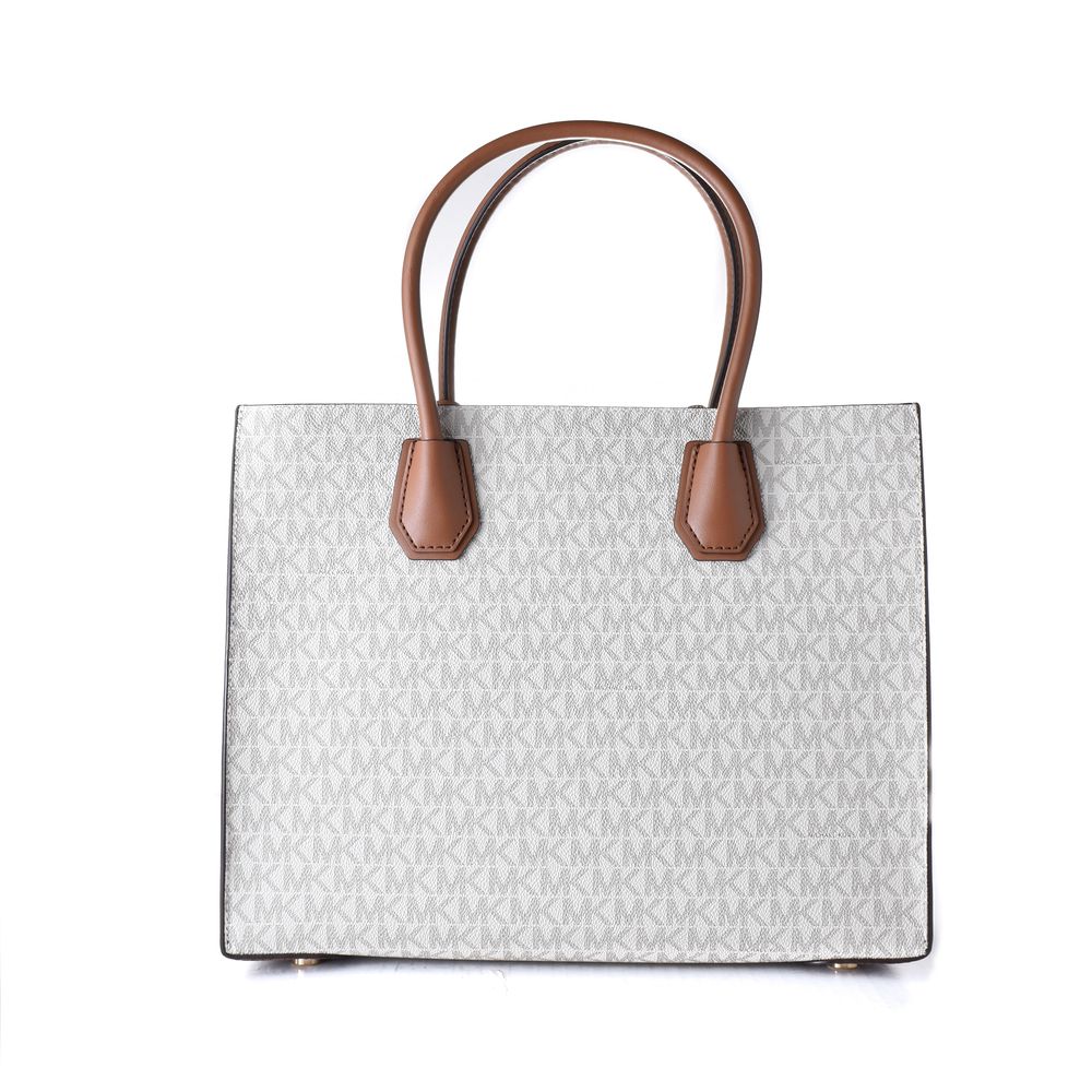 Michael Kors Gray Leather Handbag Michael Kors Gray Leather Handbag - Image 2