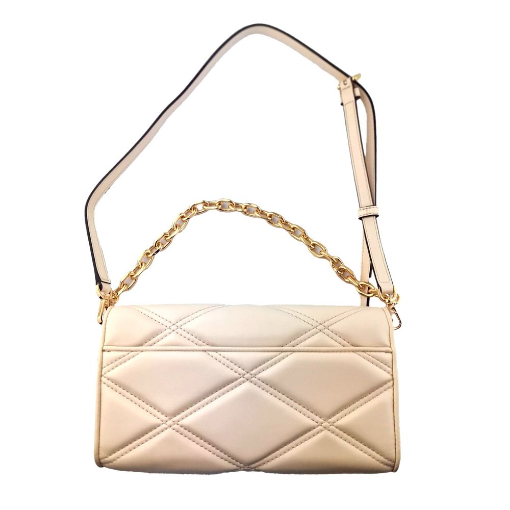 Michael Kors Beige Leather Shoulder Bag Michael Kors Beige Leather Shoulder Bag - Image 2