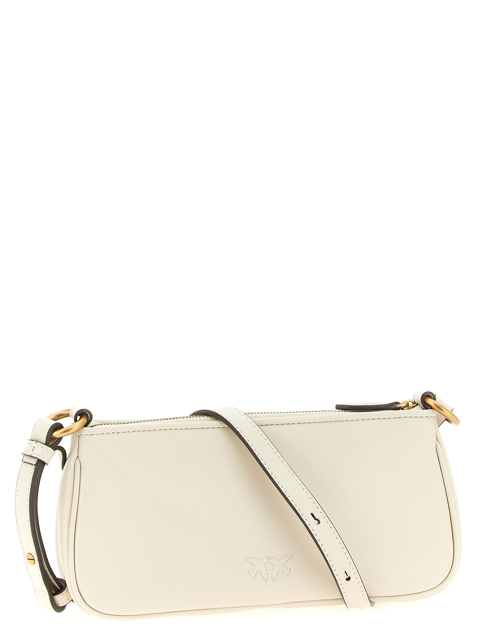 PINKO White Goatskin Crossbody Bag PINKO White Goatskin Crossbody Bag - Image 2