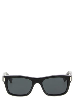 Saint Laurent Black Acetate Sunglasses