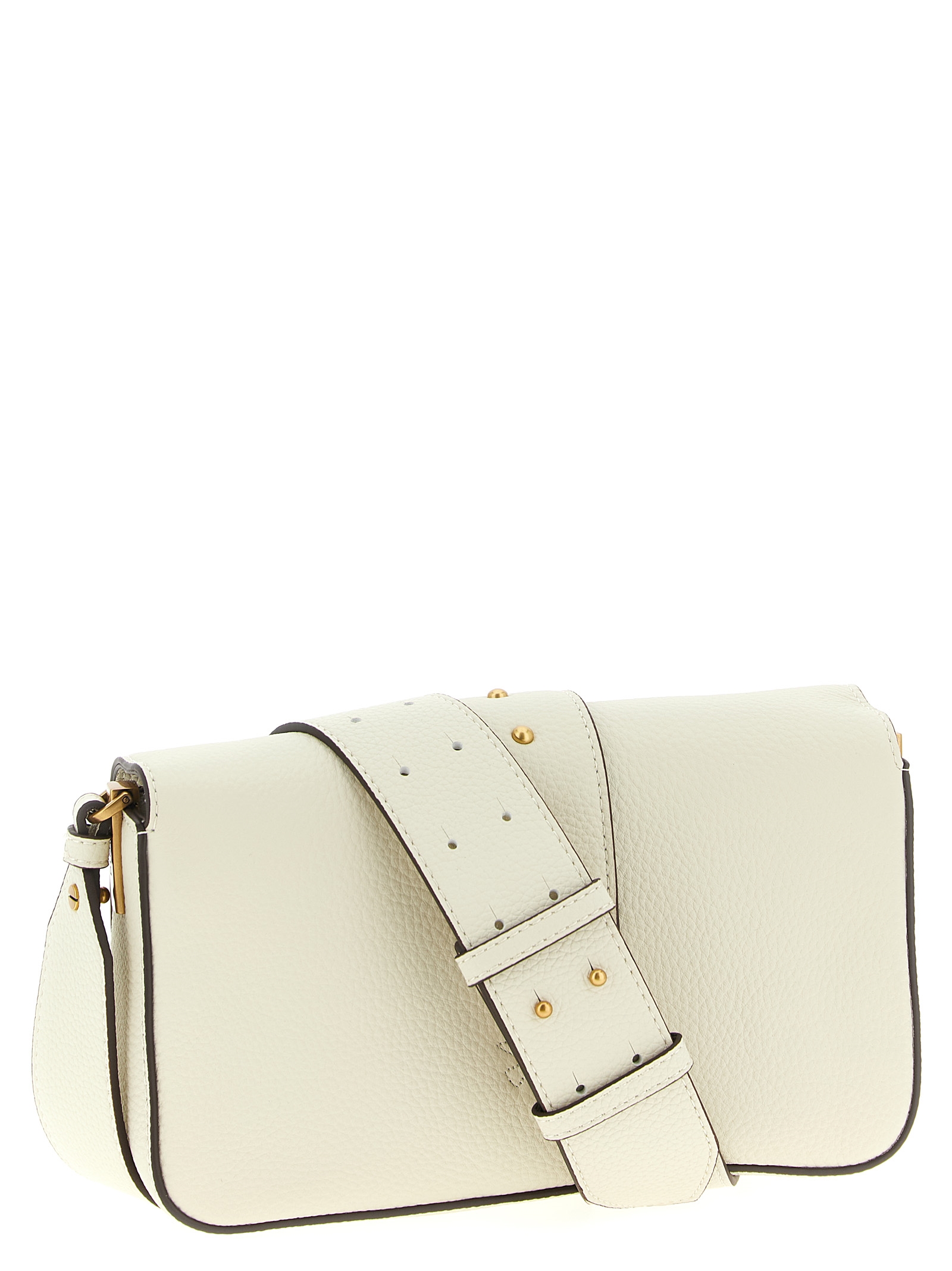 PINKO White Goatskin Crossbody Bag PINKO White Goatskin Crossbody Bag - Image 2