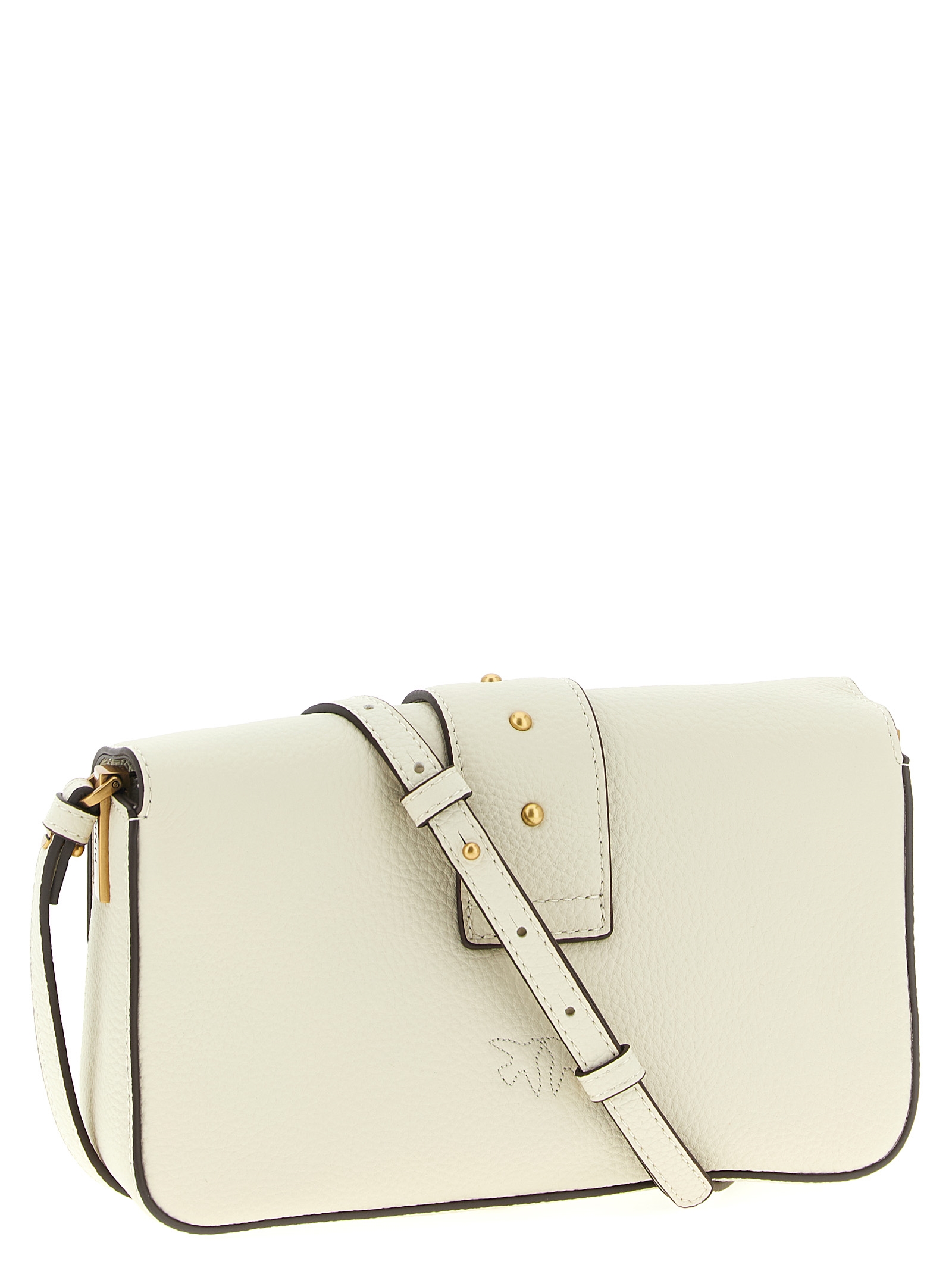 PINKO White Goatskin Crossbody Bag PINKO White Goatskin Crossbody Bag - Image 3