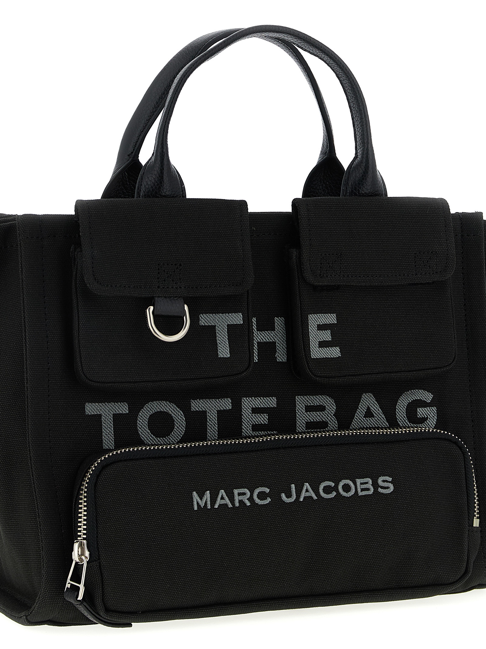 Marc Jacobs Black Cotton Handbag Marc Jacobs Black Cotton Handbag - Image 3
