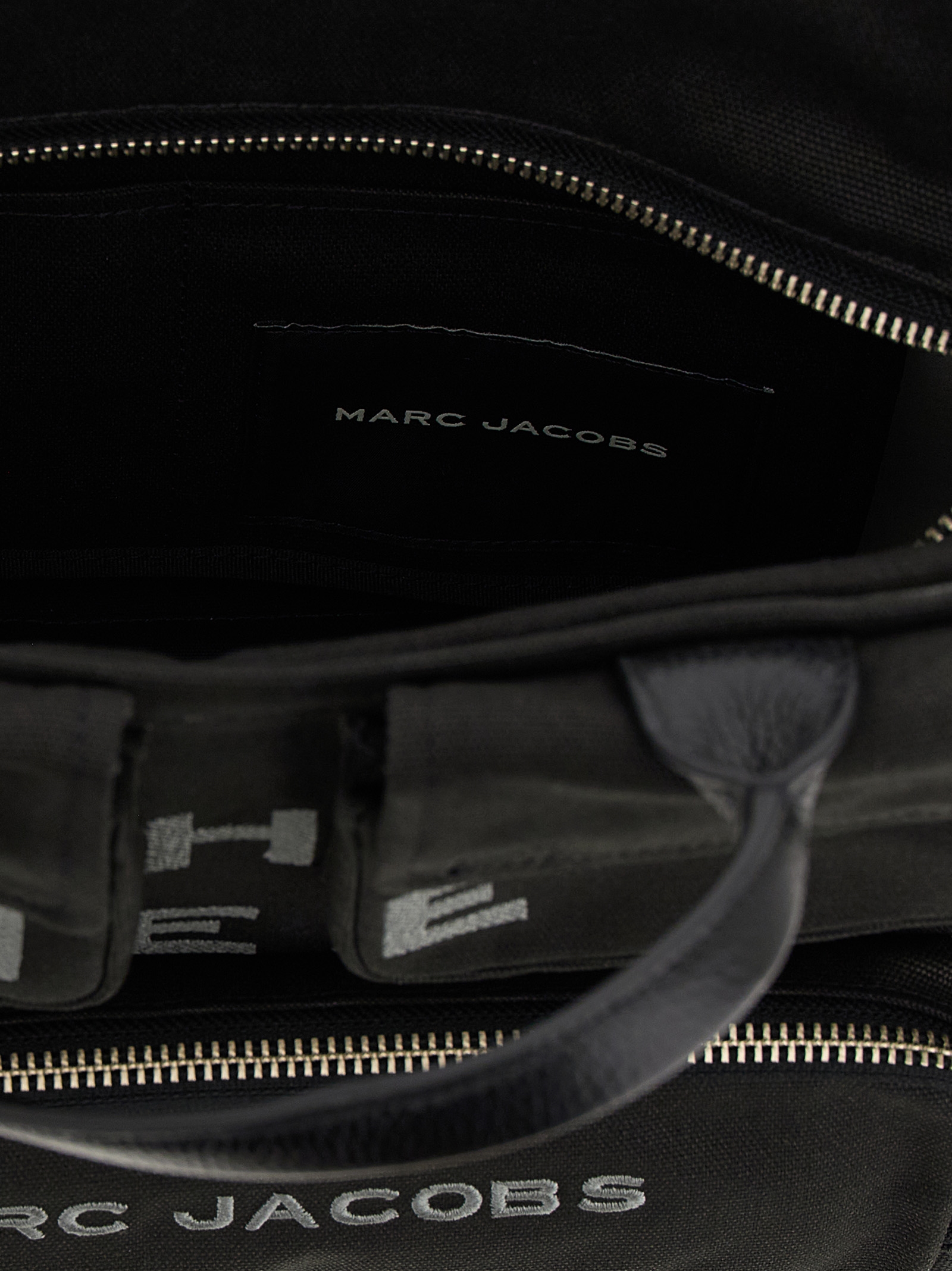 Marc Jacobs Black Cotton Handbag Marc Jacobs Black Cotton Handbag - Image 4