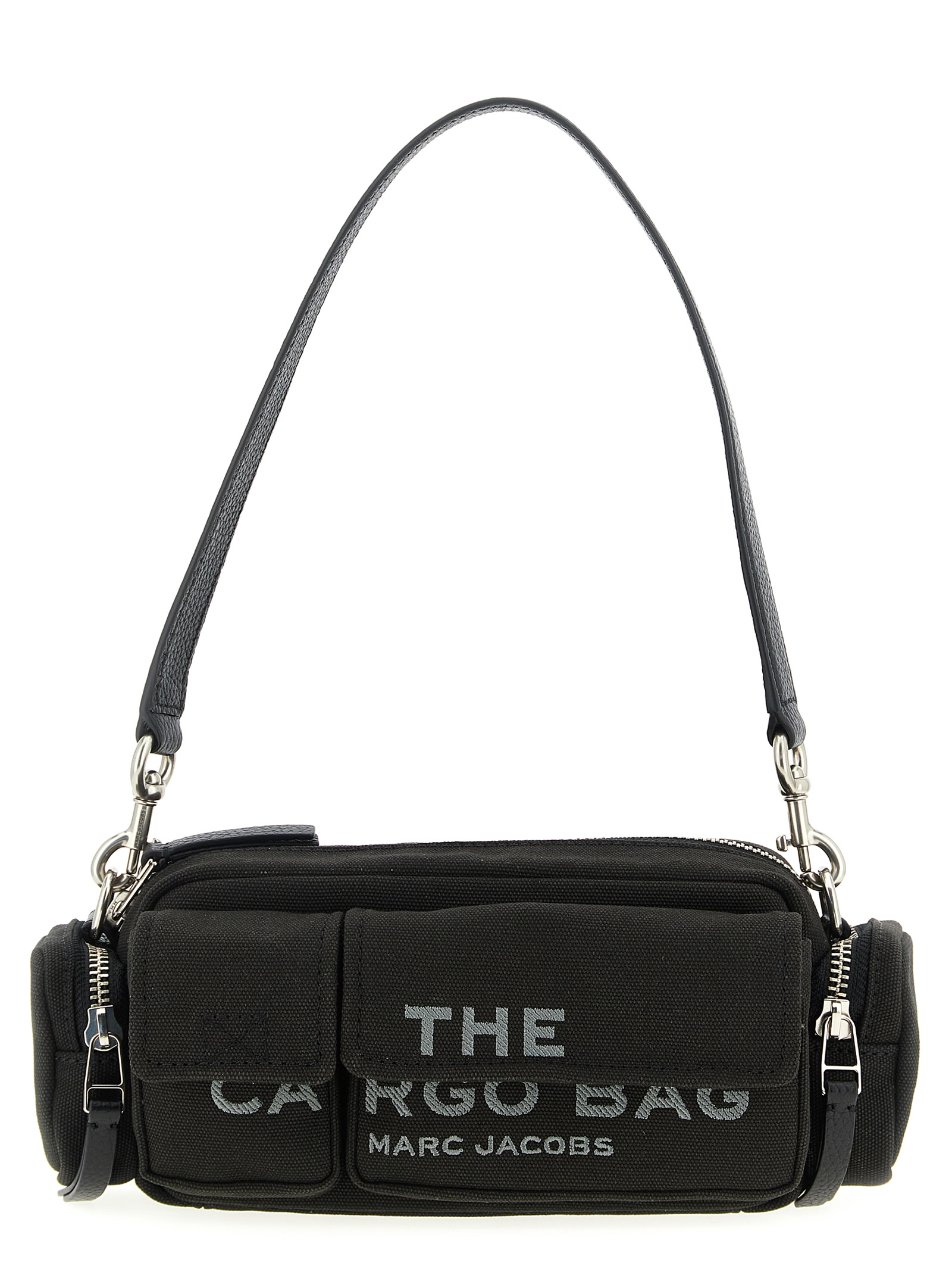 Marc Jacobs Black Cotton Shoulder Bag Marc Jacobs Black Cotton Shoulder Bag