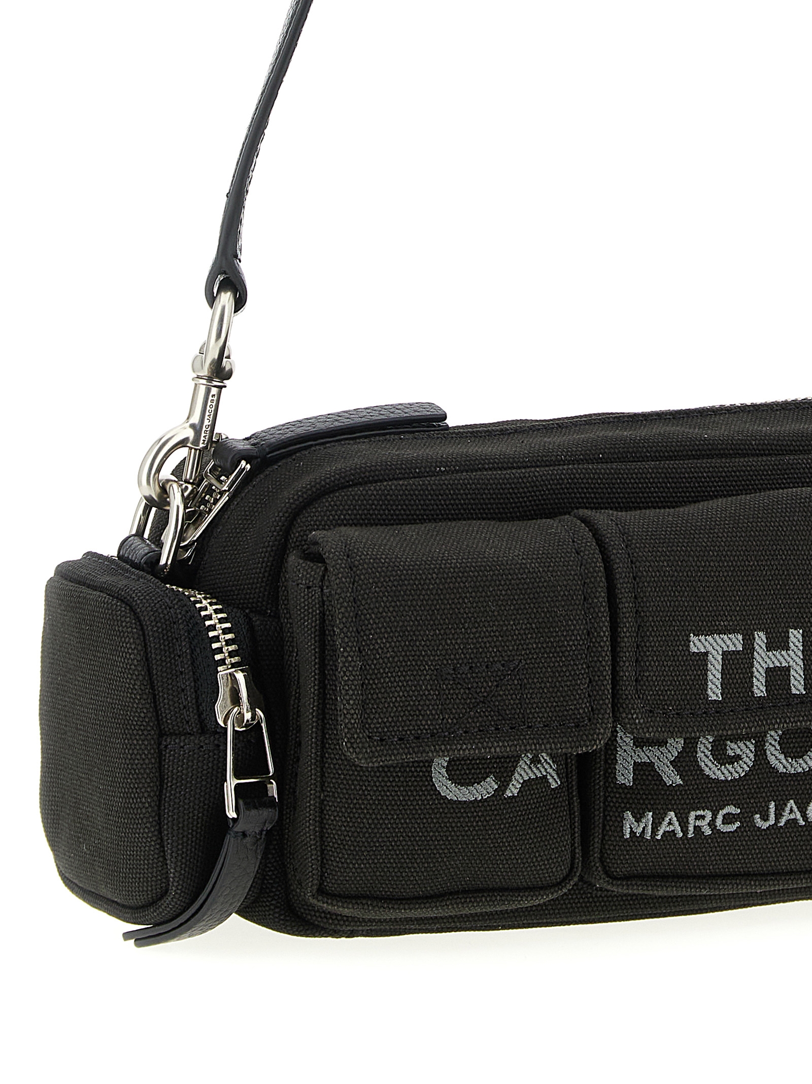 Marc Jacobs Black Cotton Shoulder Bag Marc Jacobs Black Cotton Shoulder Bag - Image 3