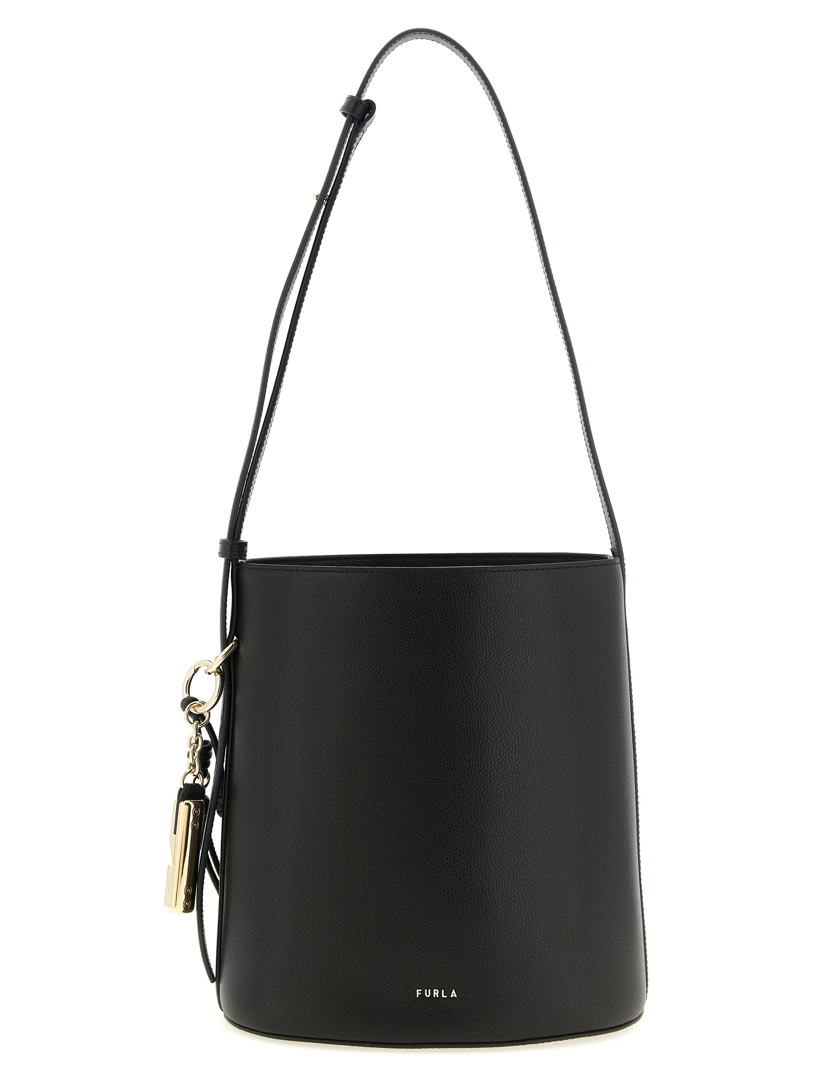Furla Black Calfskin Shoulder Bag Furla Black Calfskin Shoulder Bag