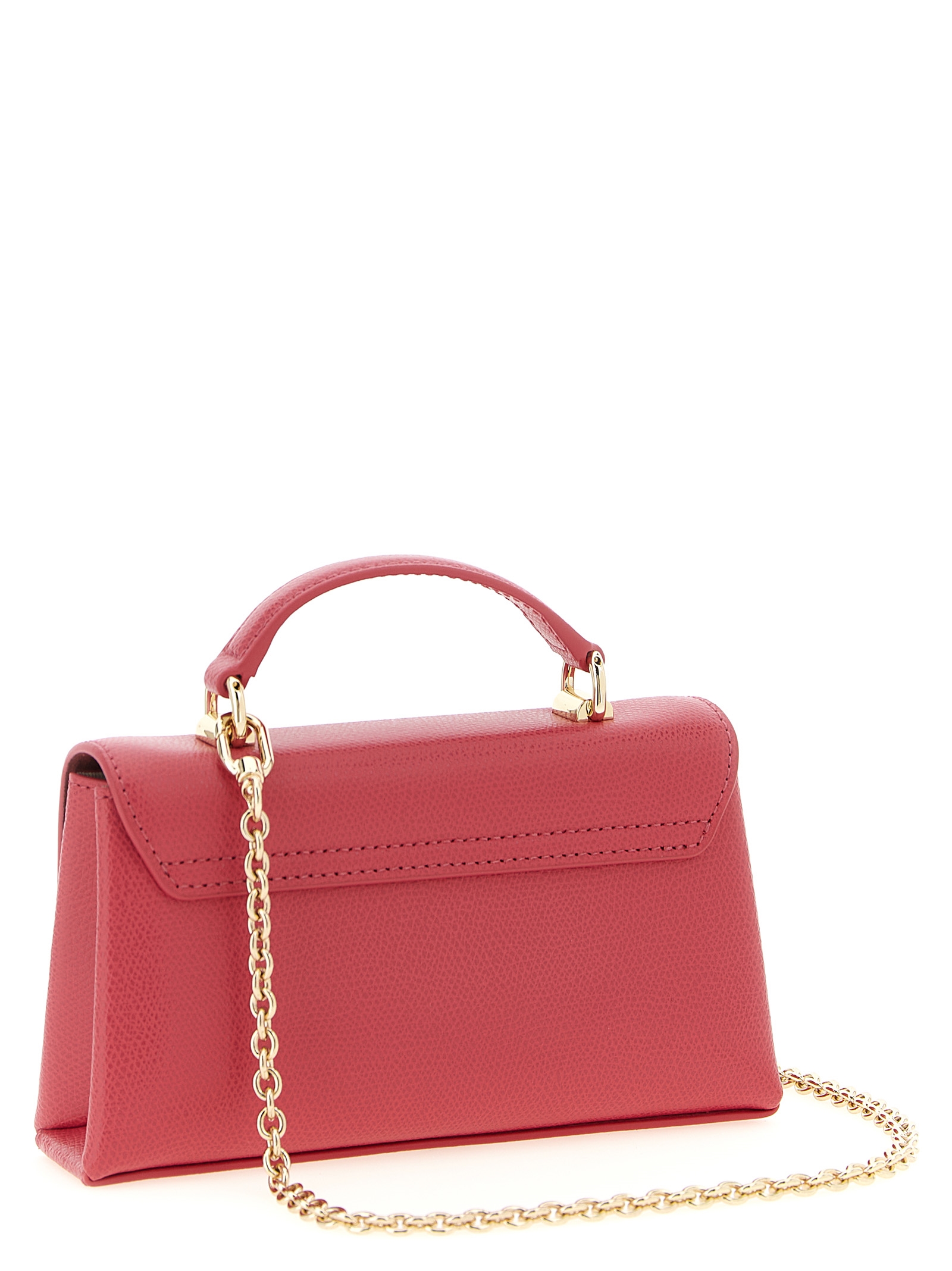 Furla Fuchsia Calfskin Crossbody Bag Furla Fuchsia Calfskin Crossbody Bag - Image 2