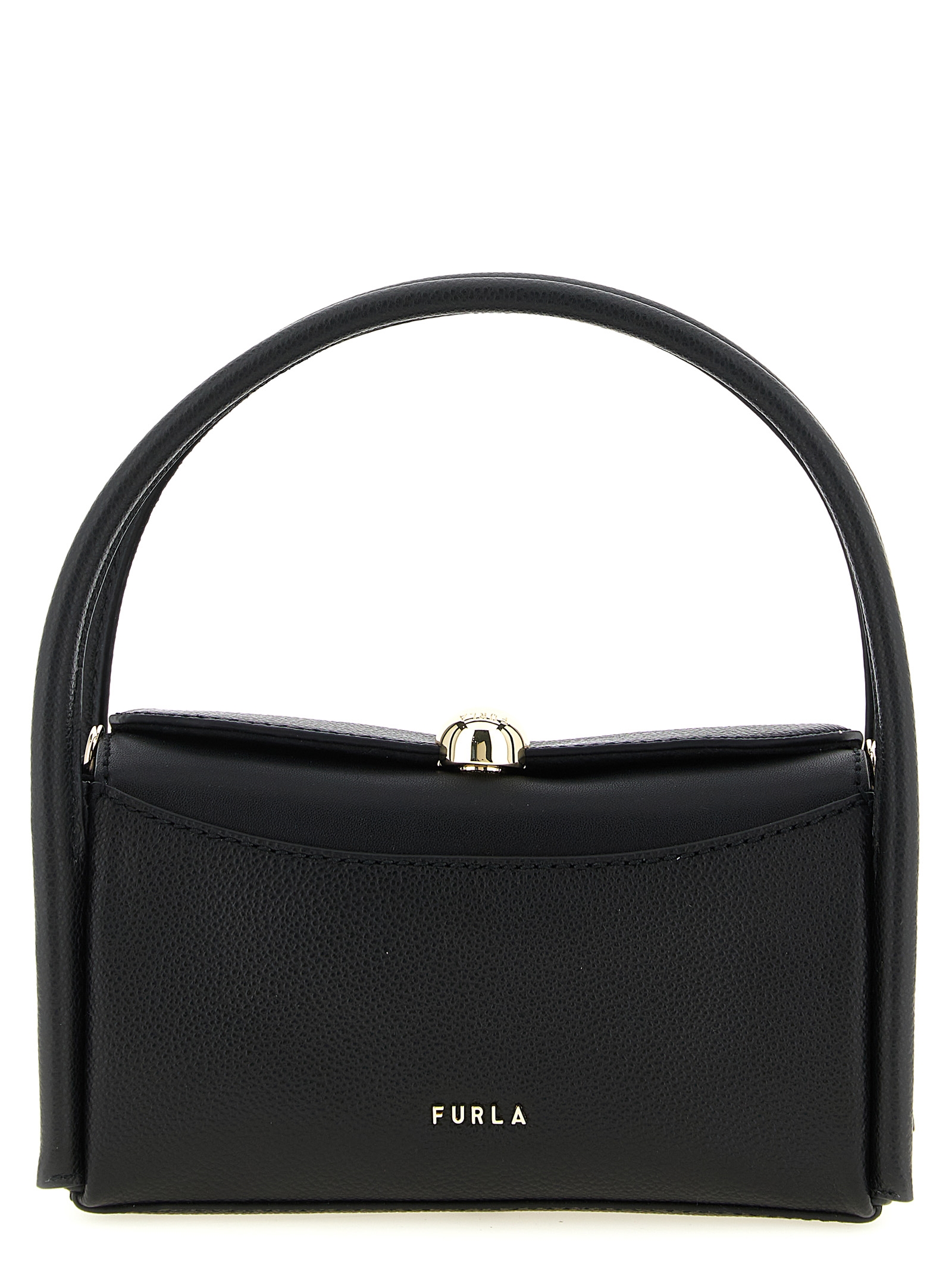 Furla Black Calfskin Handbag Furla Black Calfskin Handbag