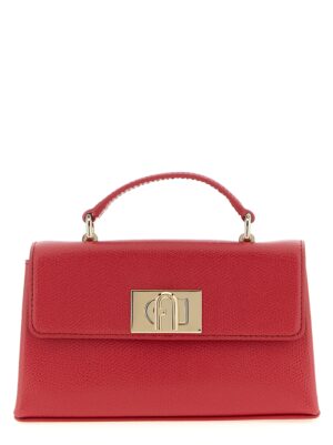 Furla dvispalvė odinė rankinė per petį