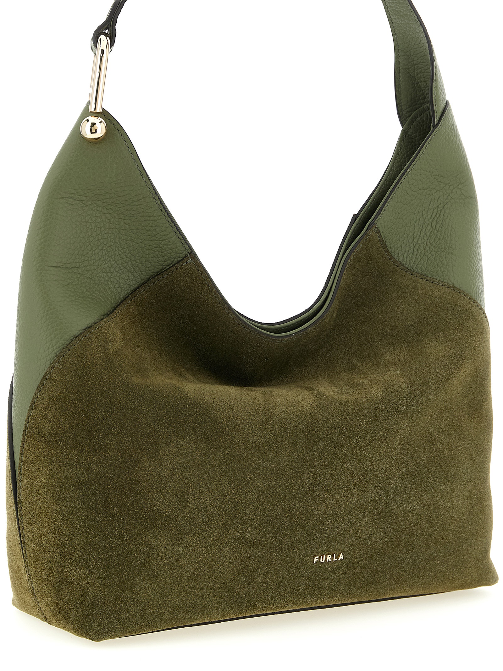Furla Bicolor Calfskin Shoulder Bag Furla Bicolor Calfskin Shoulder Bag - Image 3