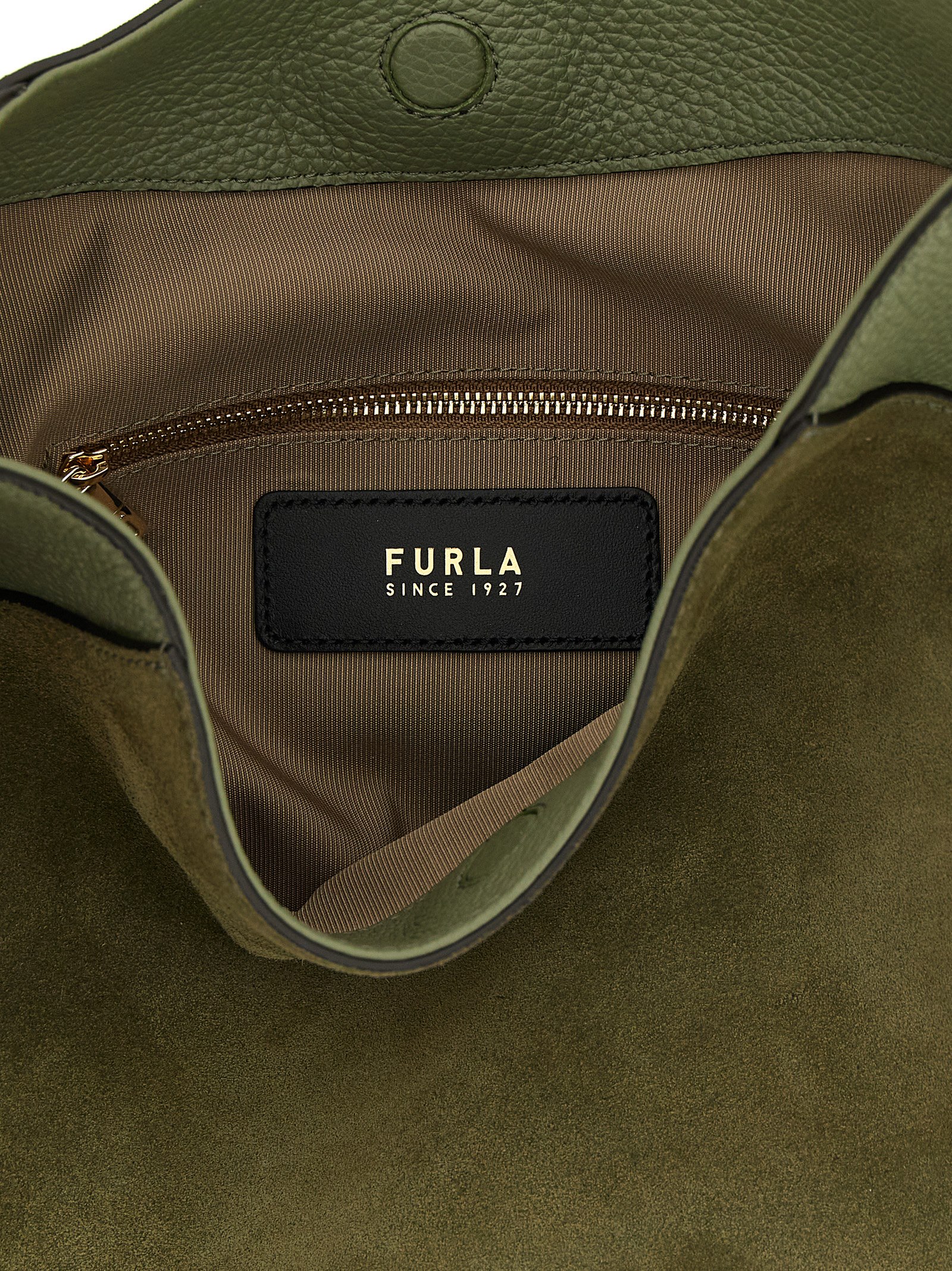 Furla Bicolor Calfskin Shoulder Bag Furla Bicolor Calfskin Shoulder Bag - Image 4