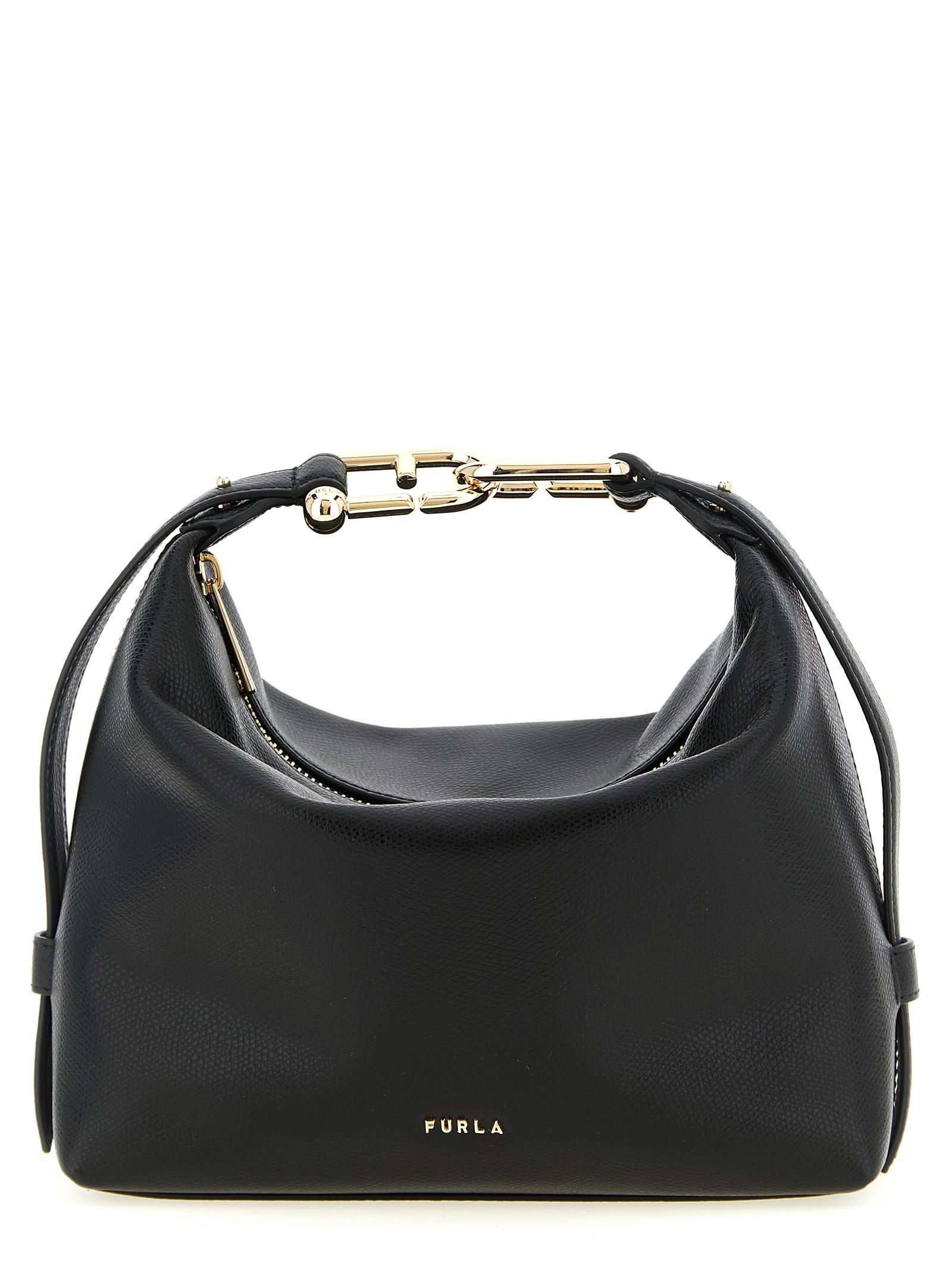 Furla Black Calfskin Shoulder Bag Furla Black Calfskin Shoulder Bag